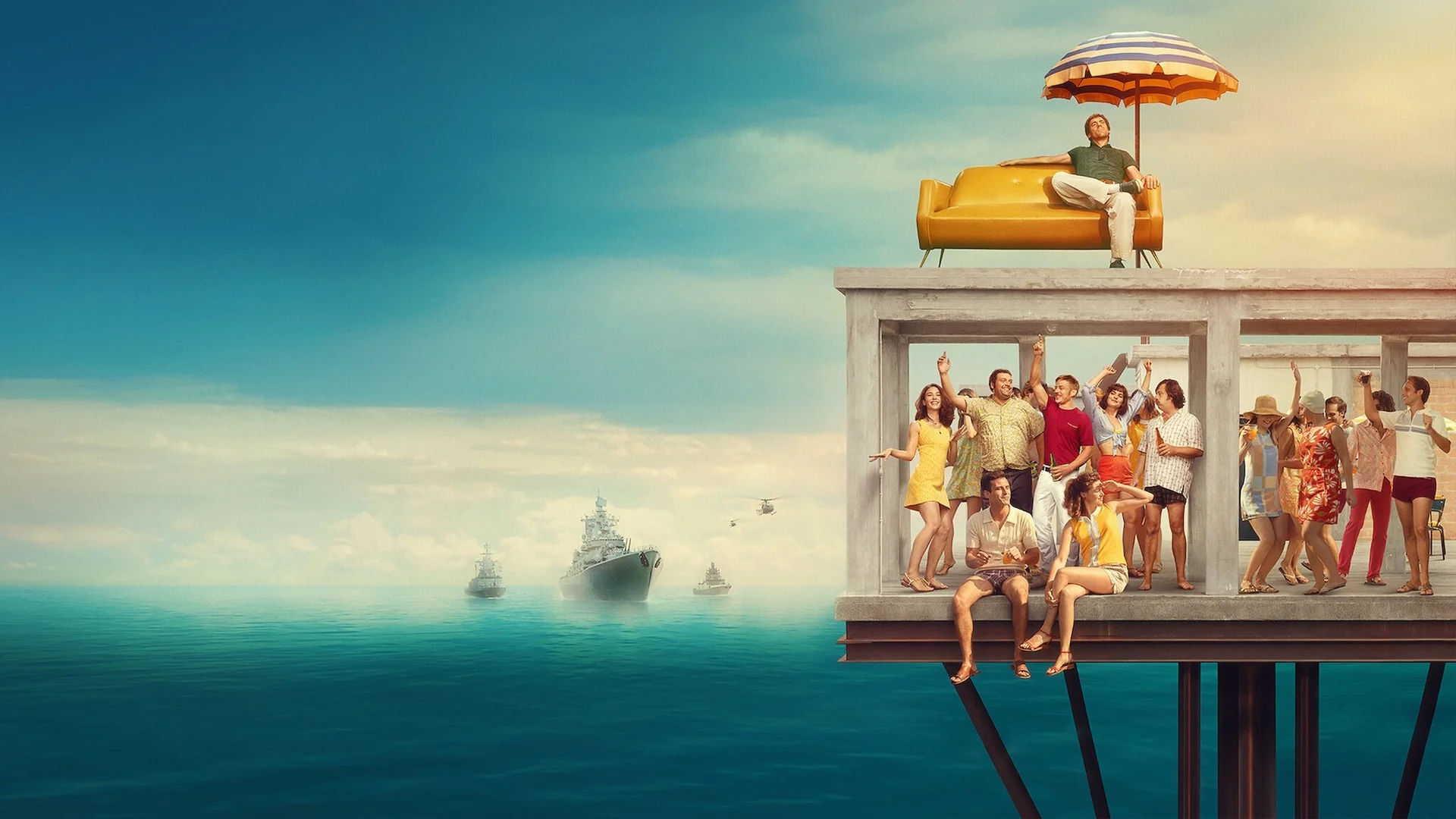 Backdrop de La increíble historia de la Isla de las Rosas