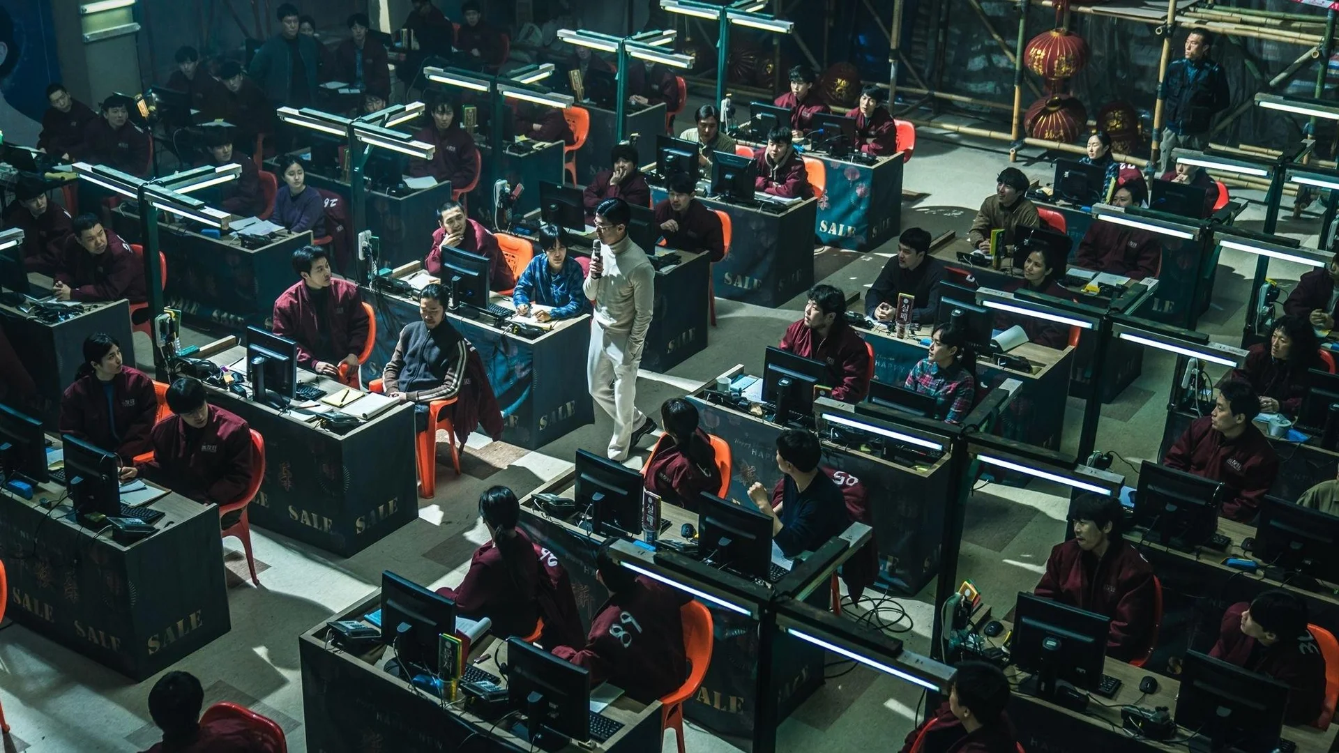 Backdrop de On the Line (Estafa telefónica)