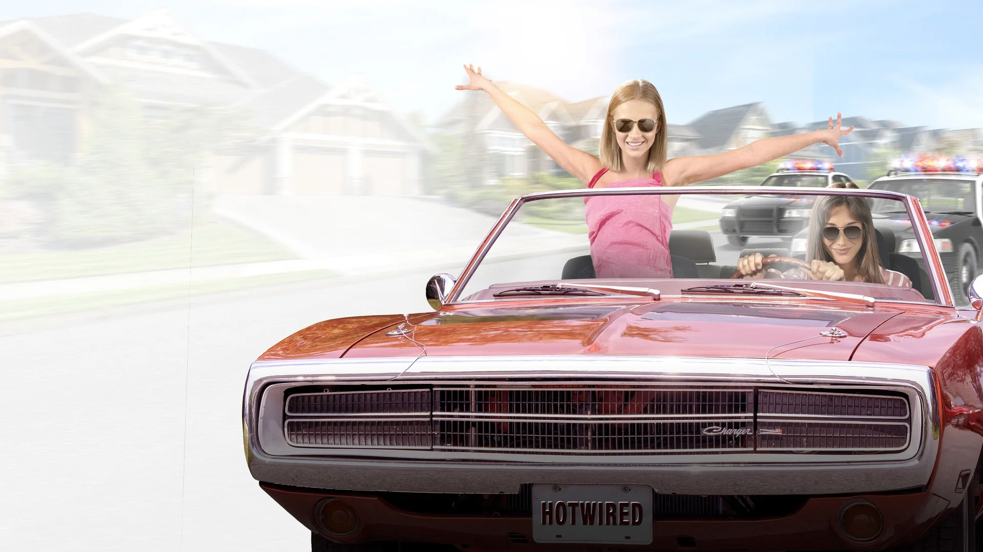 Backdrop de Robo en Los Suburbios