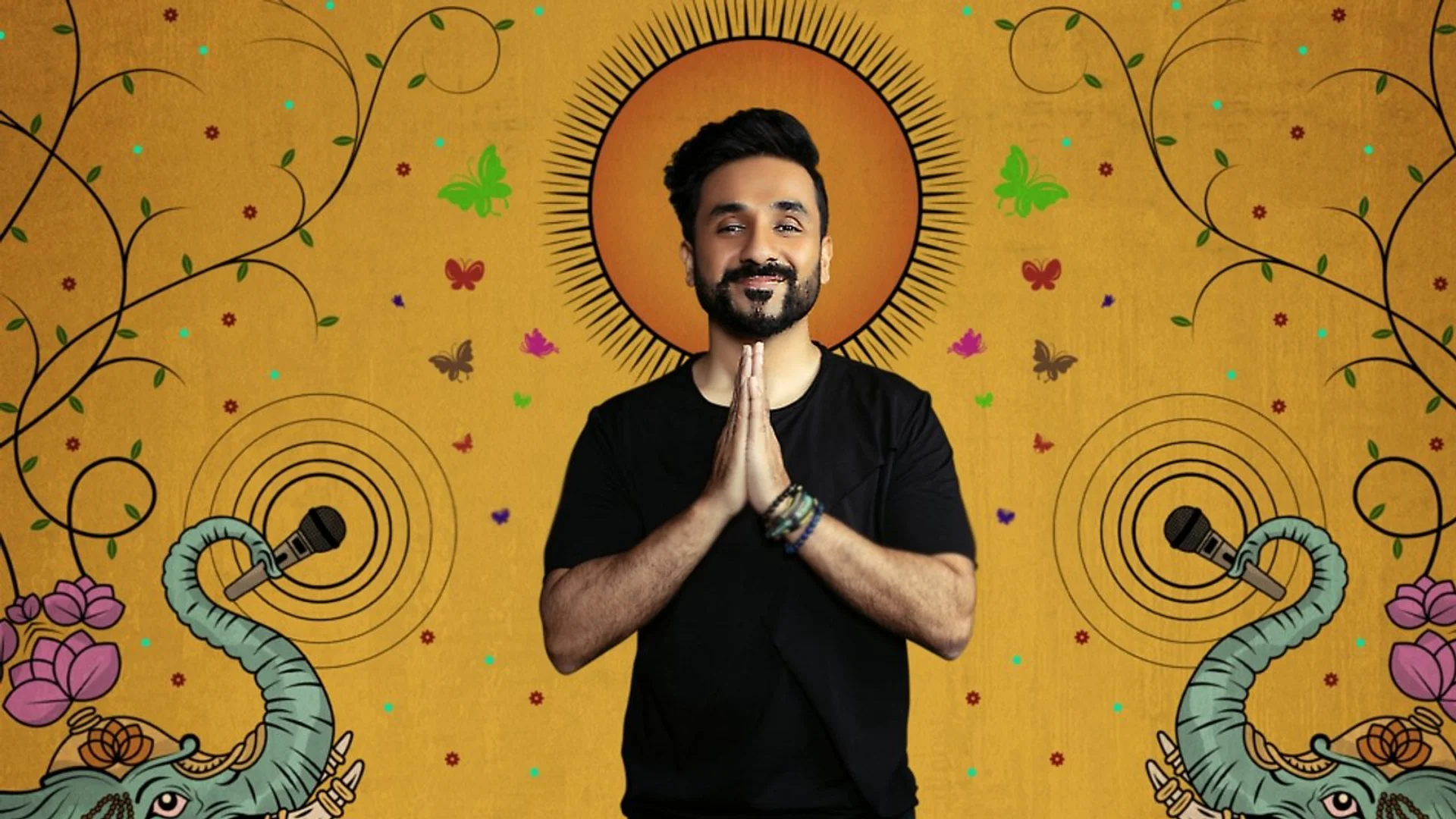 Backdrop de Vir Das: For India