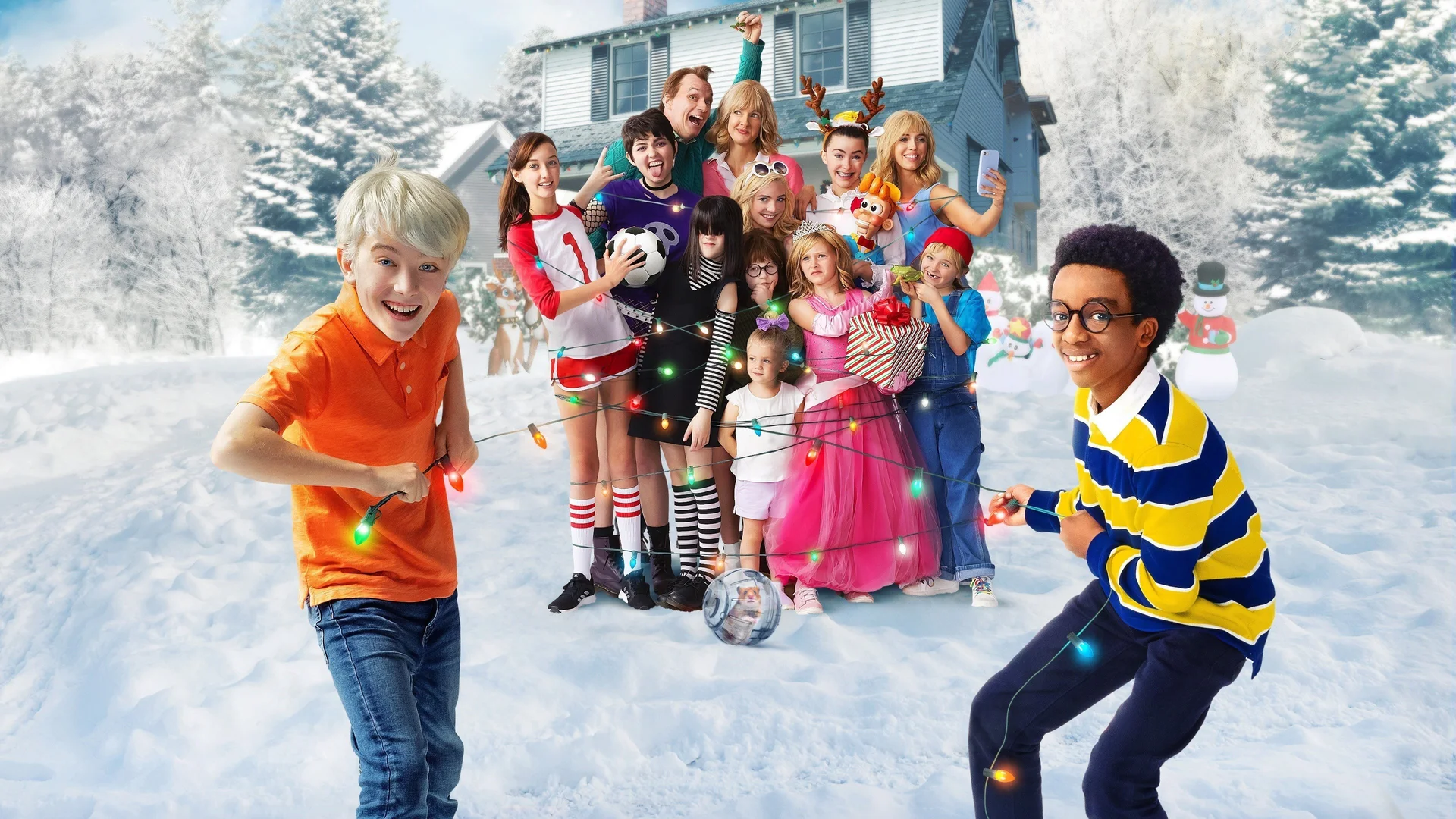 Backdrop de The Loud House: Una Navidad muy Loud