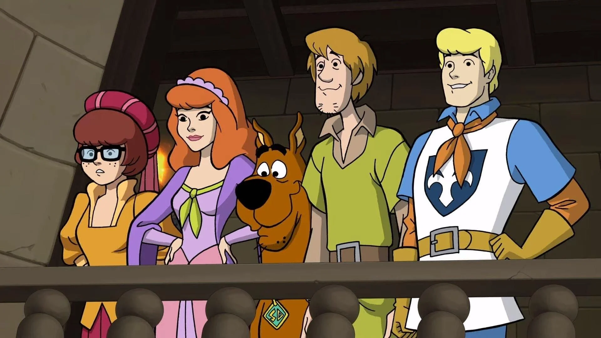 Backdrop de Scooby-Doo! La espada y Scooby