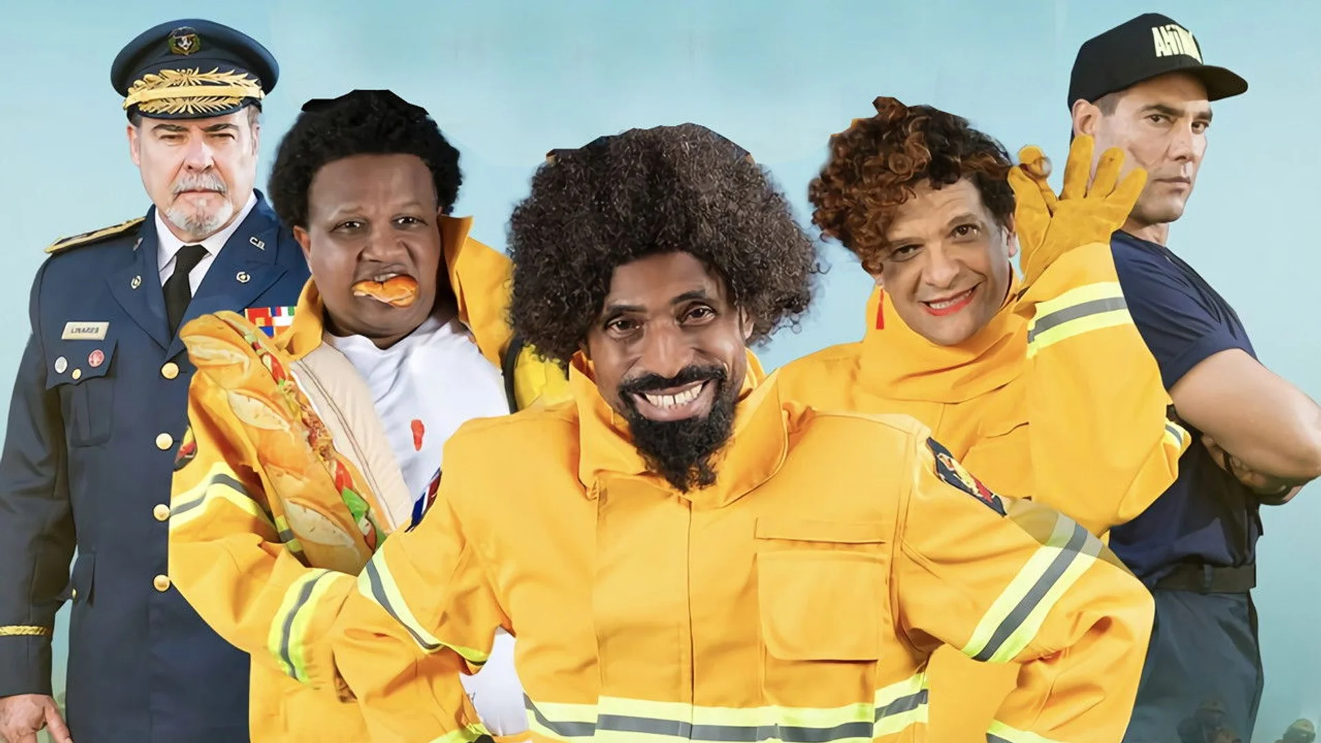 Backdrop de Super Bomberos