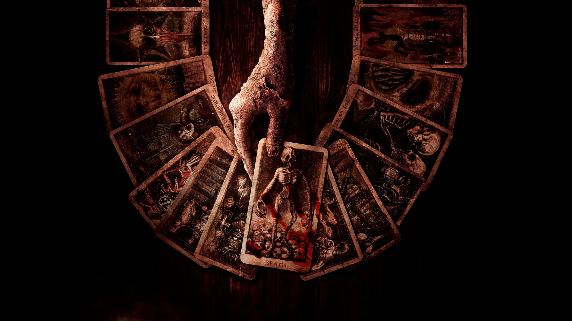 Backdrop de Tarot de la muerte