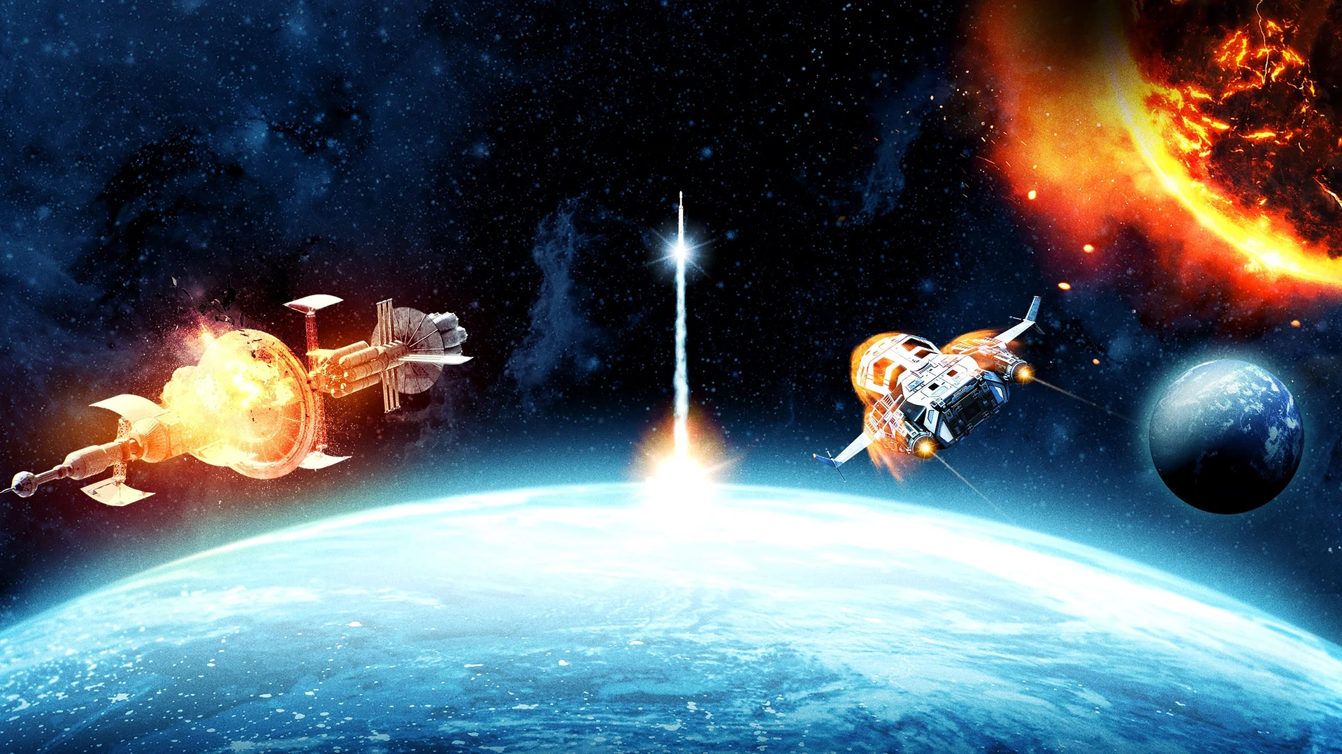 Backdrop de Prisionero Espacial