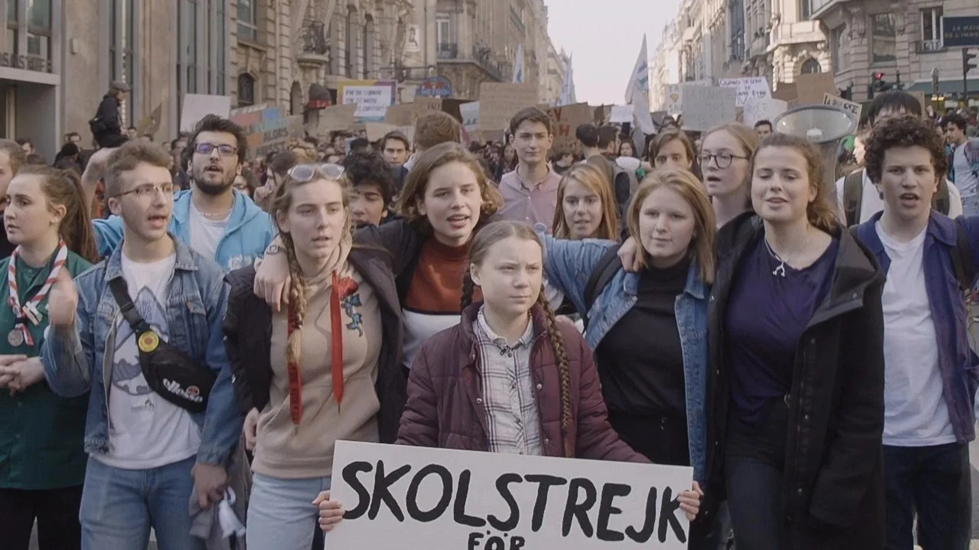 Backdrop de Yo soy Greta Thunberg