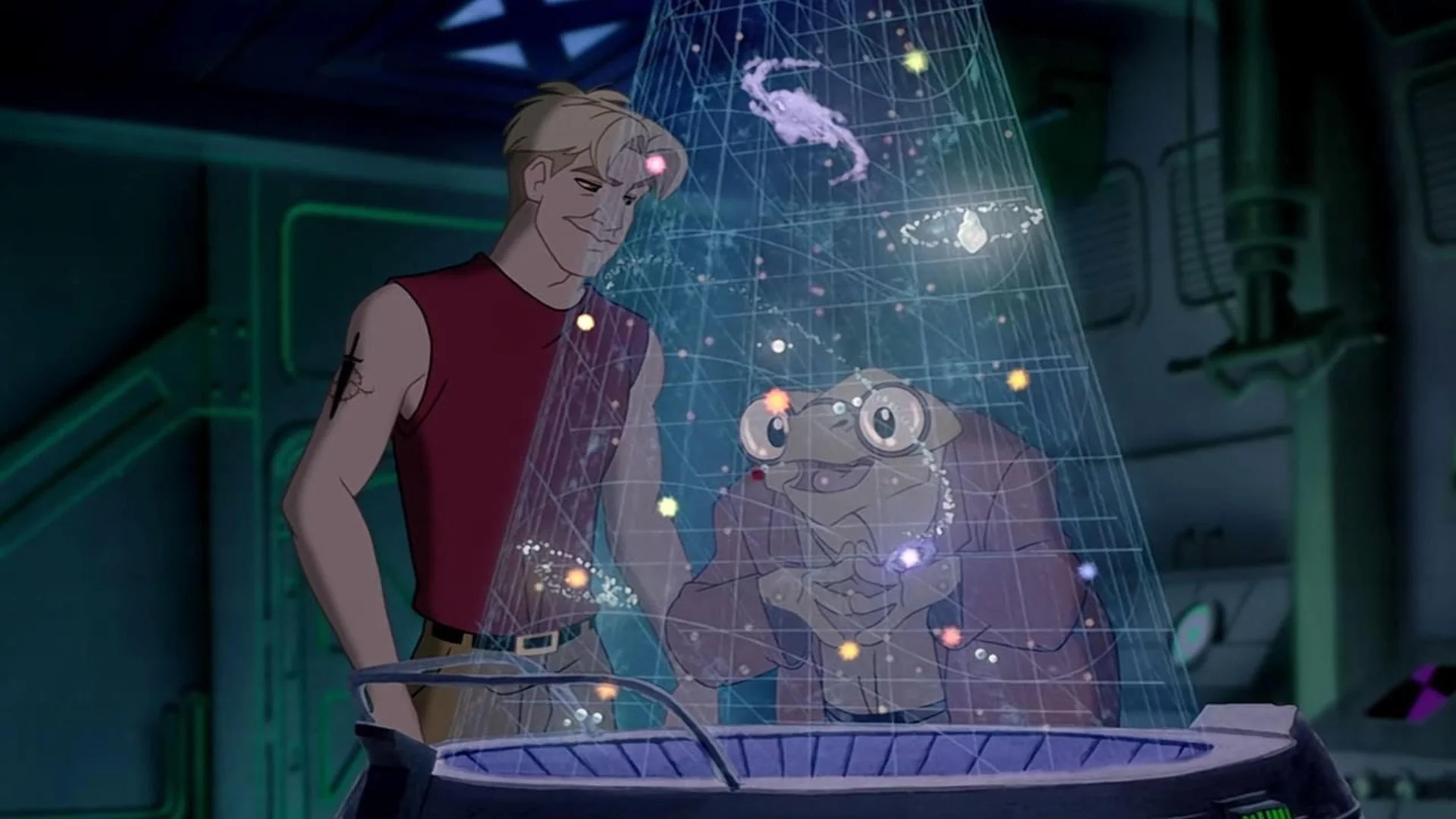 Backdrop de Titan A.E.