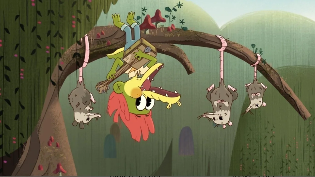 Arlo, el chico caimán