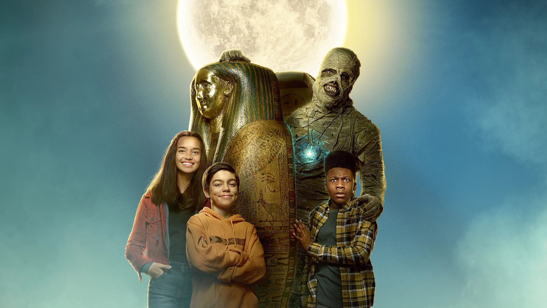 Backdrop de Under Wraps: Una Momia en Halloween