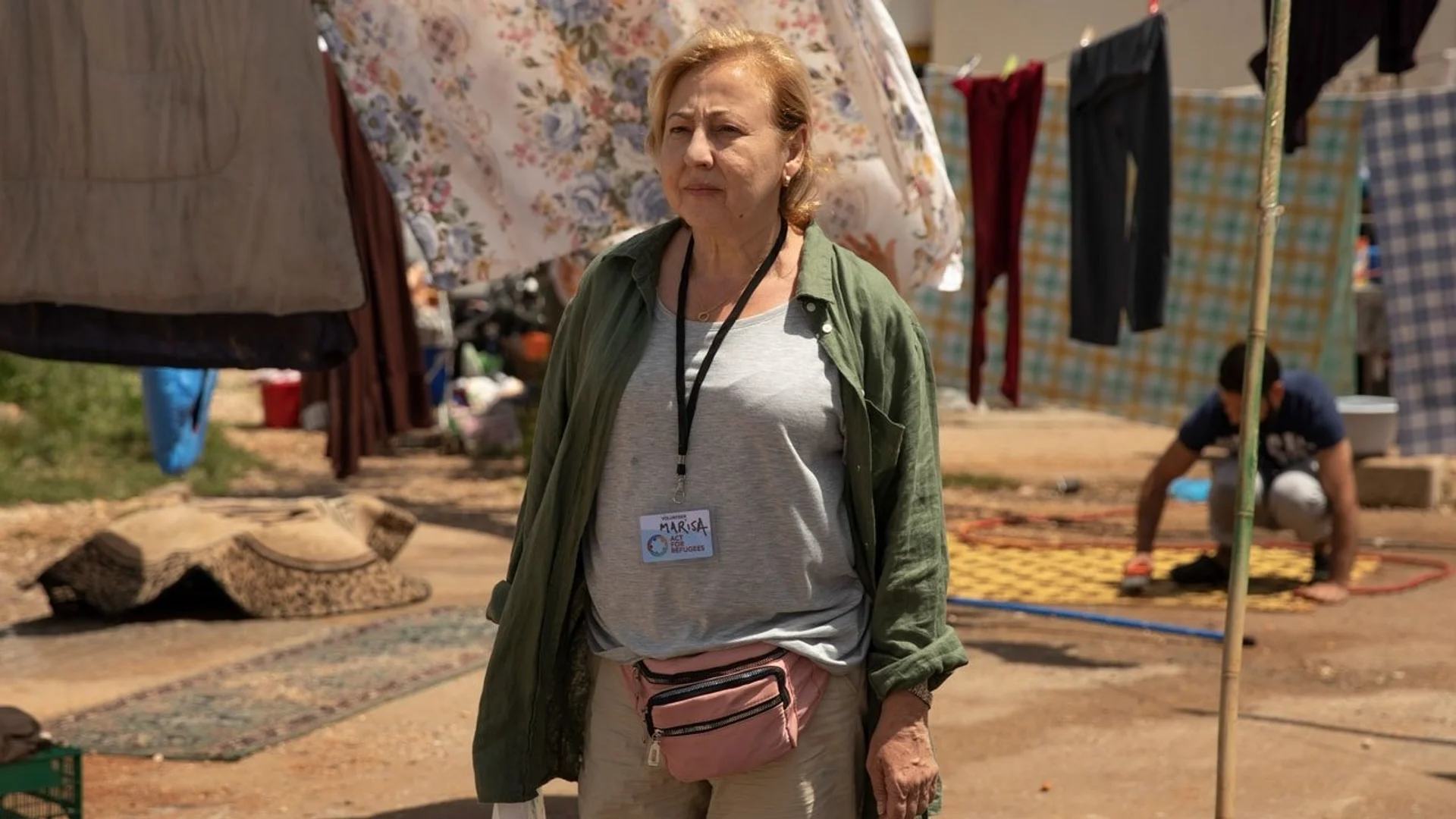 Backdrop de La voluntaria