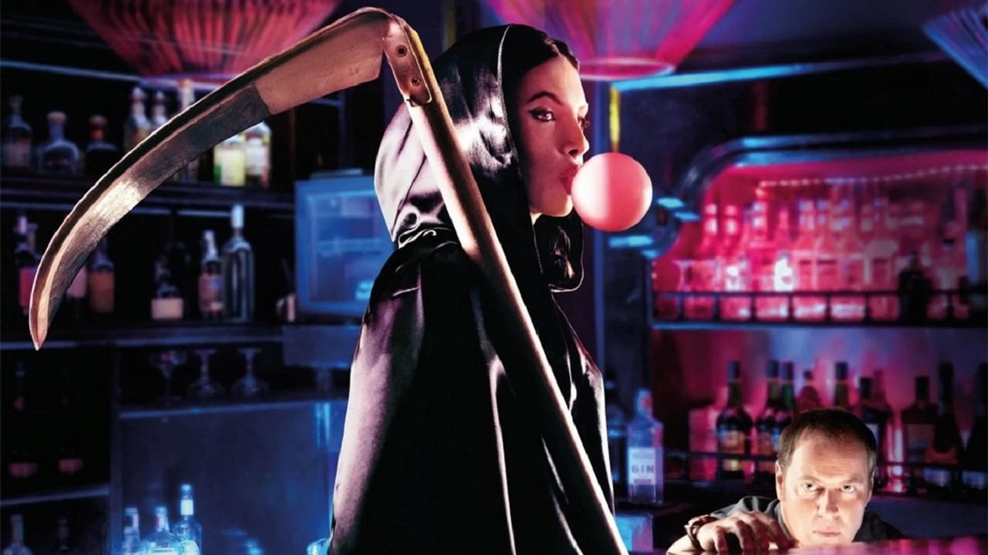 Backdrop de Angela, el ángel de la muerte