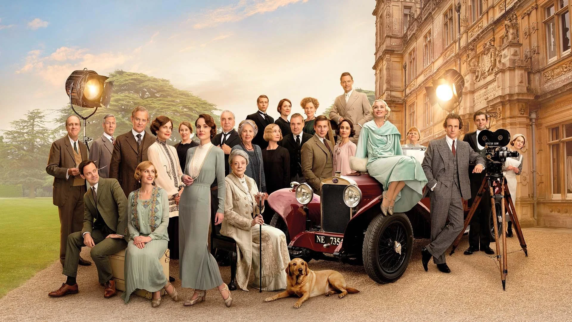 Backdrop de Downton Abbey: Una Nueva Era