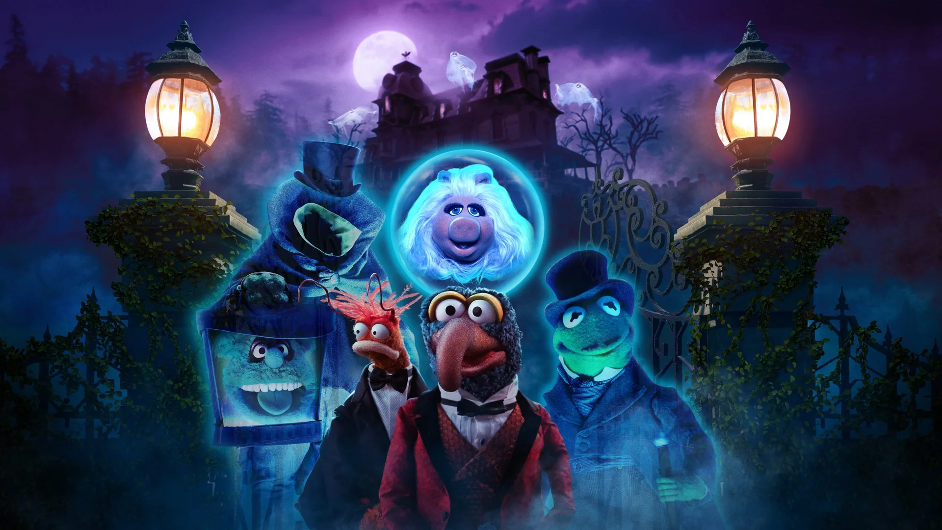 Backdrop de Muppets Haunted Mansion: La mansión hechizada
