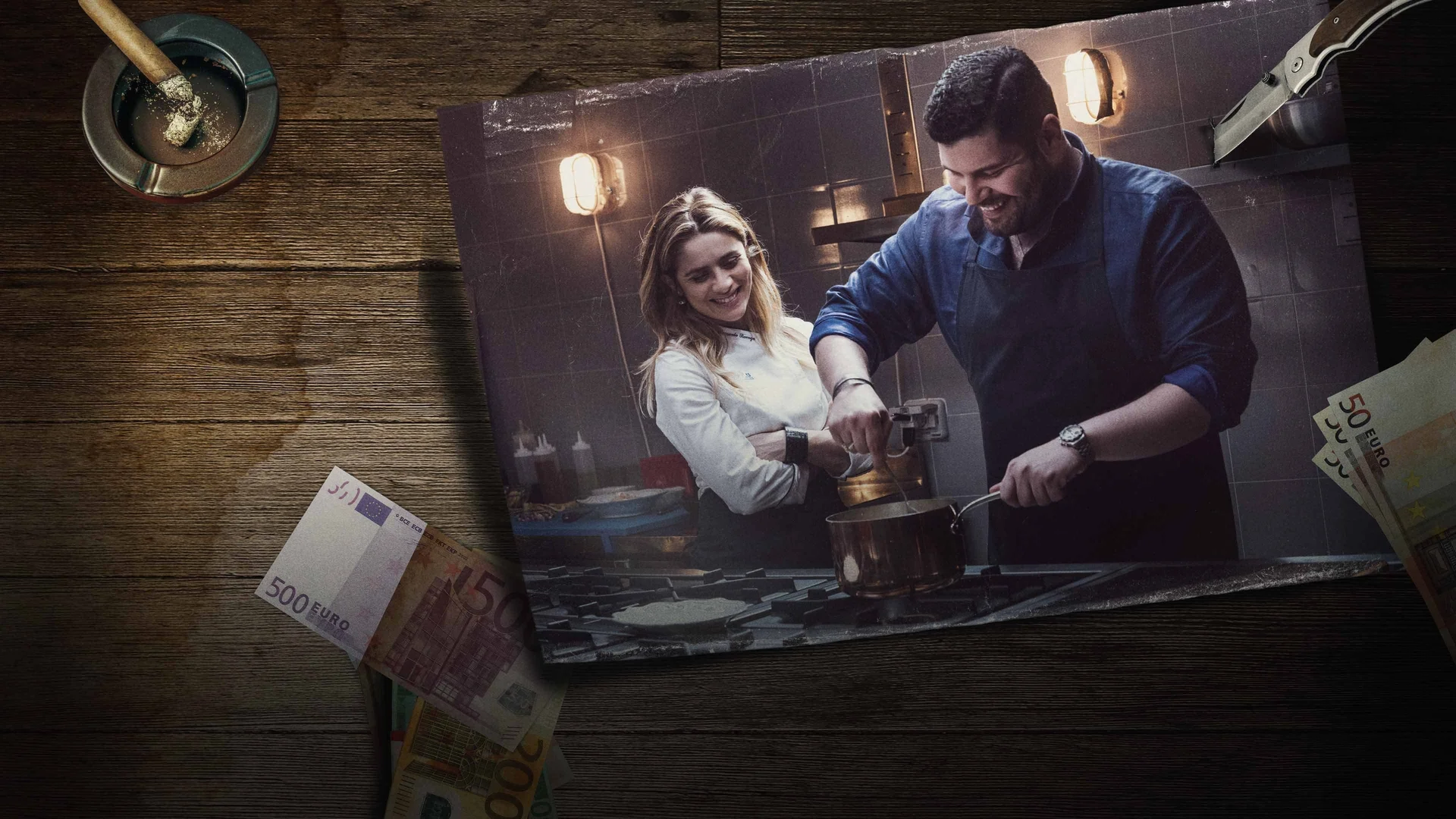 Backdrop de La cena perfecta