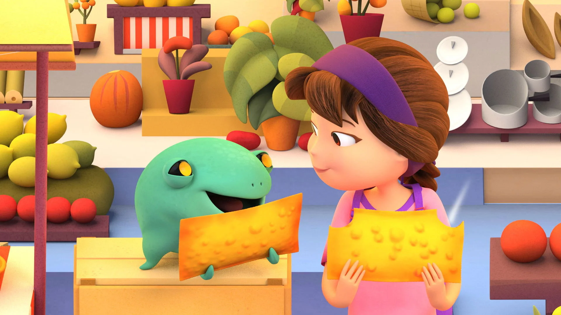 Backdrop de Tarsilinha