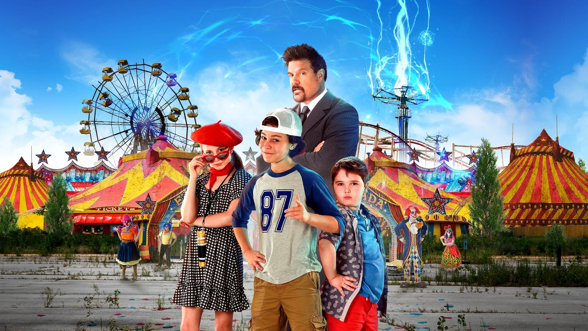 Backdrop de Secret Agent Dingledorf and His Trusty Dog Splat