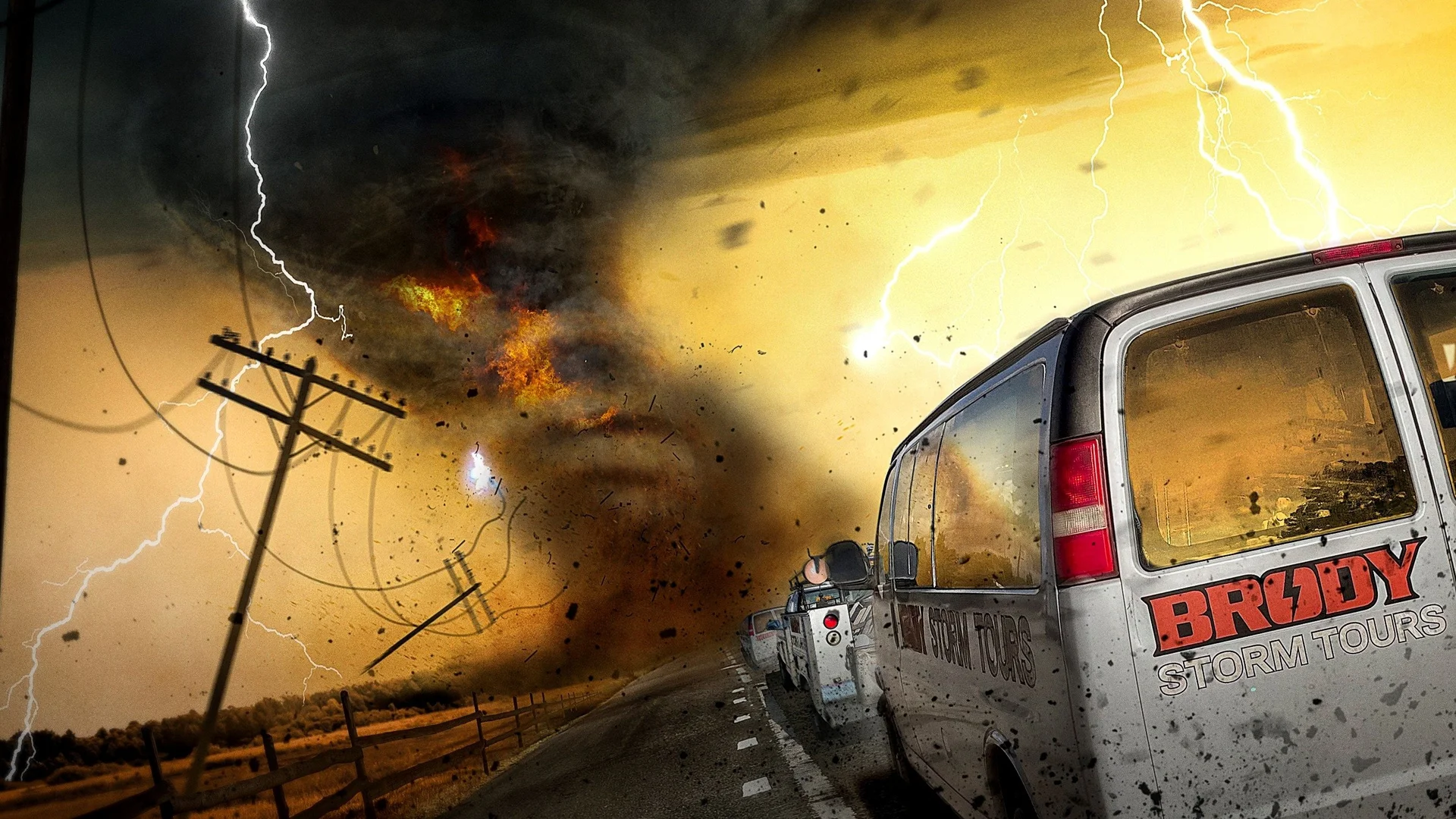 Backdrop de Cazador de tormentas