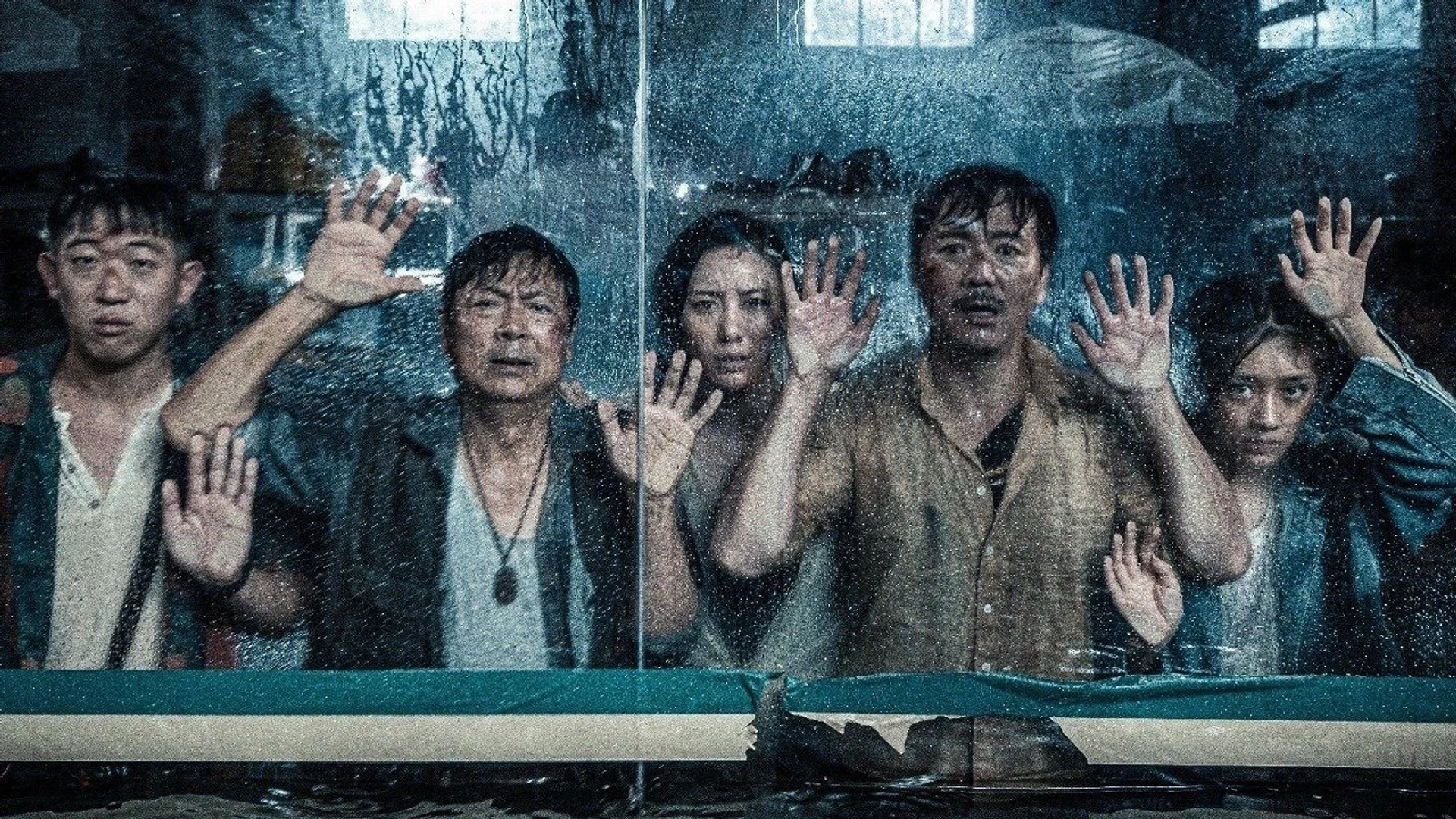 Backdrop de Gran tsunami