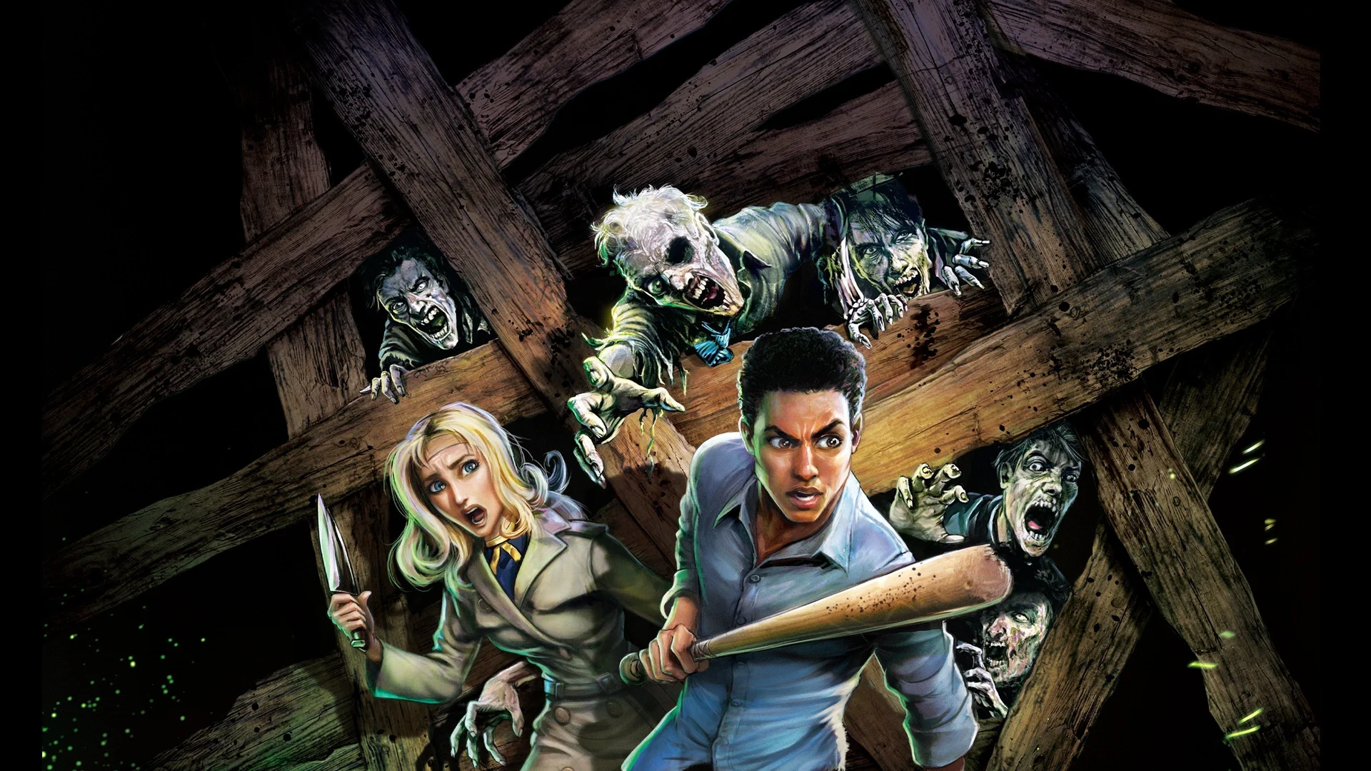 Backdrop de La nueva noche de los muertos vivientes