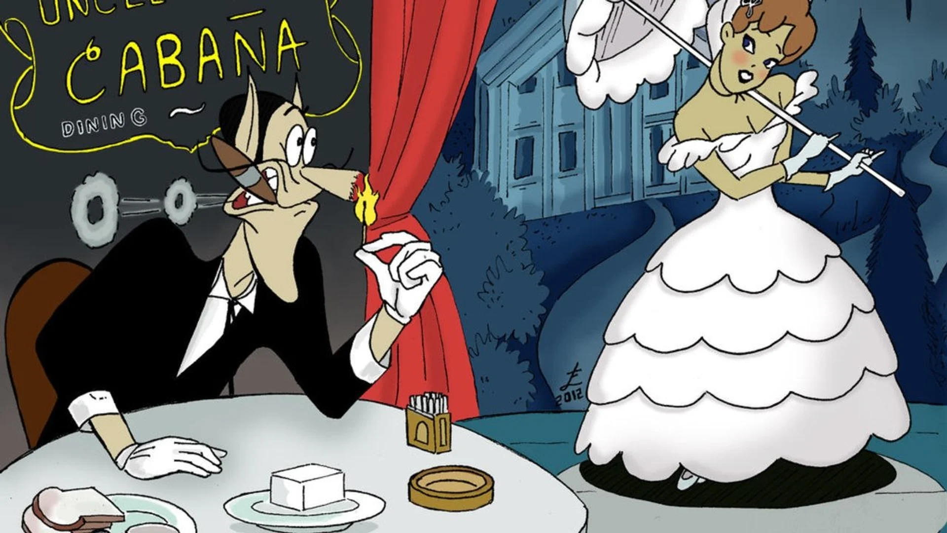 Backdrop de Uncle Tom’s Cabaña