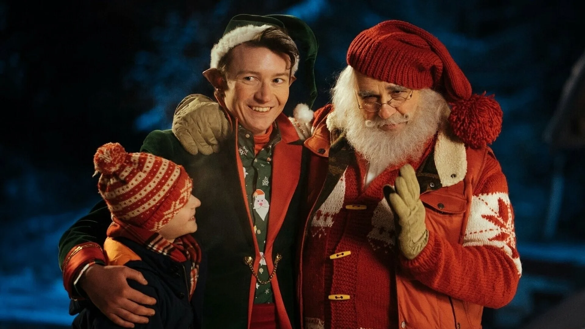 Backdrop de David y los elfos