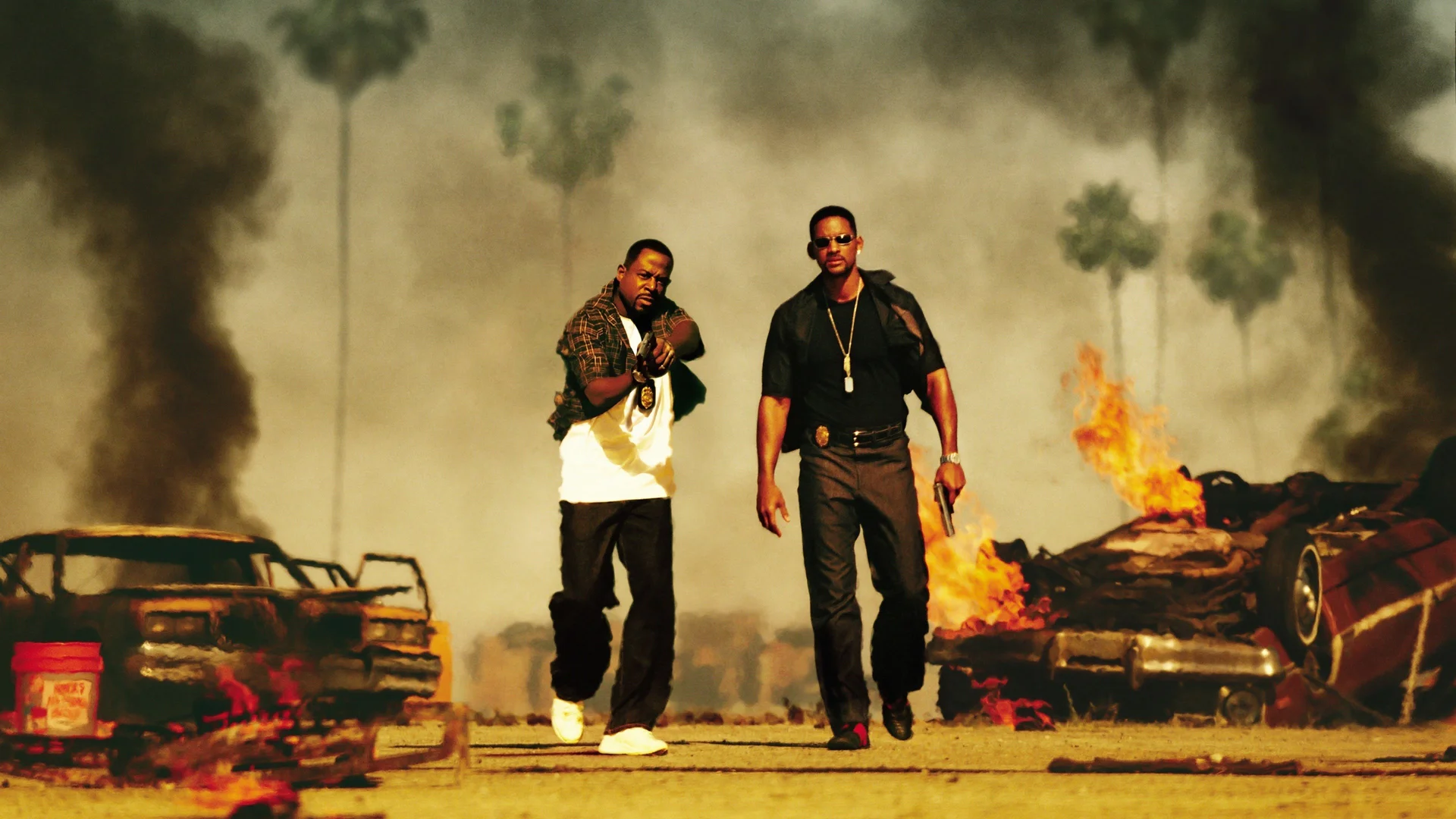 Backdrop de Bad Boys II: vuelven más rebeldes