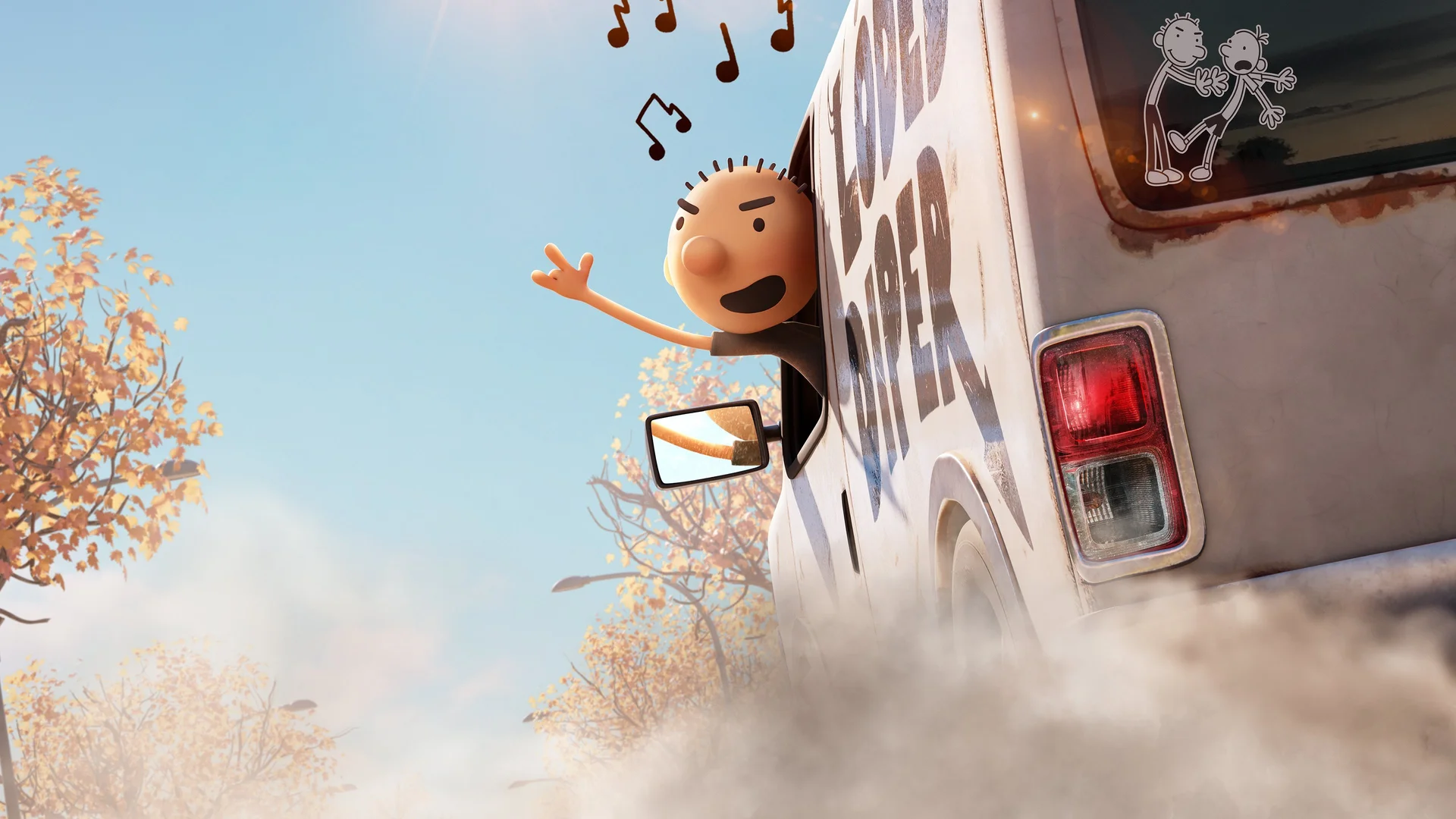 Backdrop de El diario de Greg: Las reglas de Rodrick