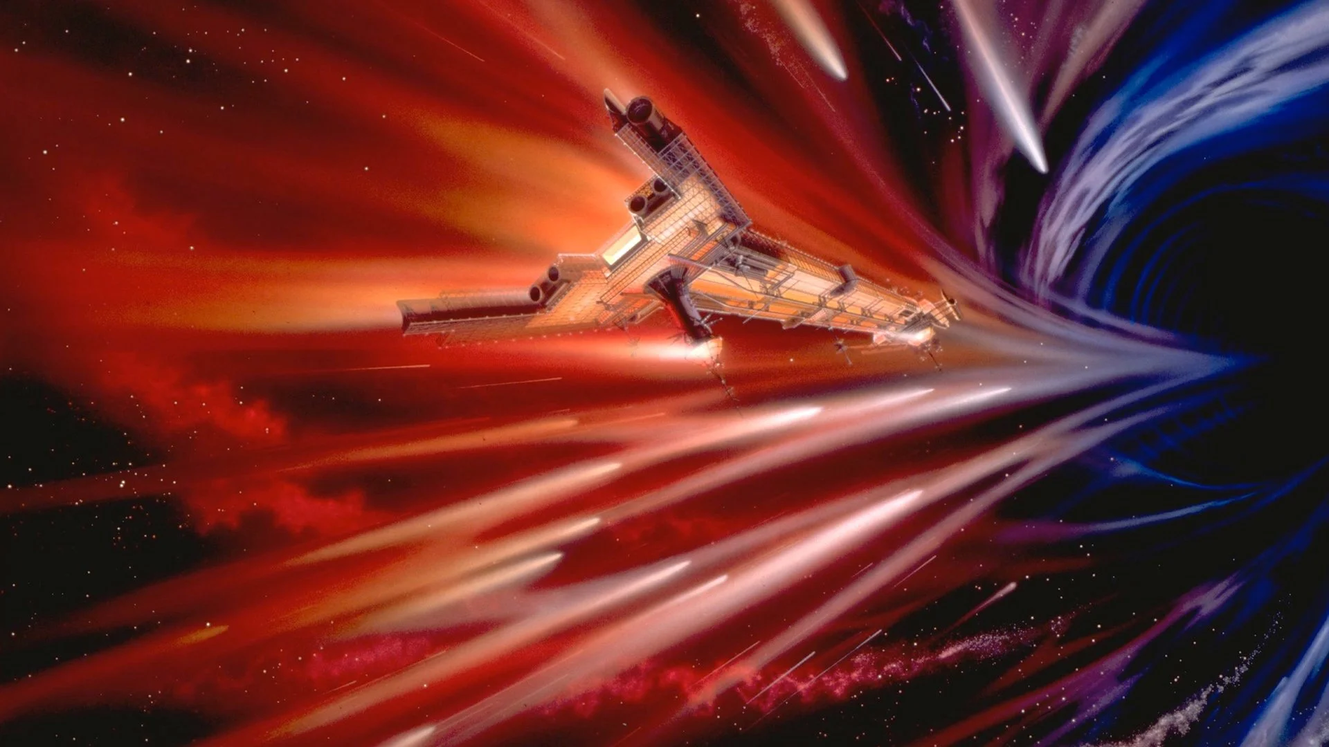 Backdrop de El abismo negro