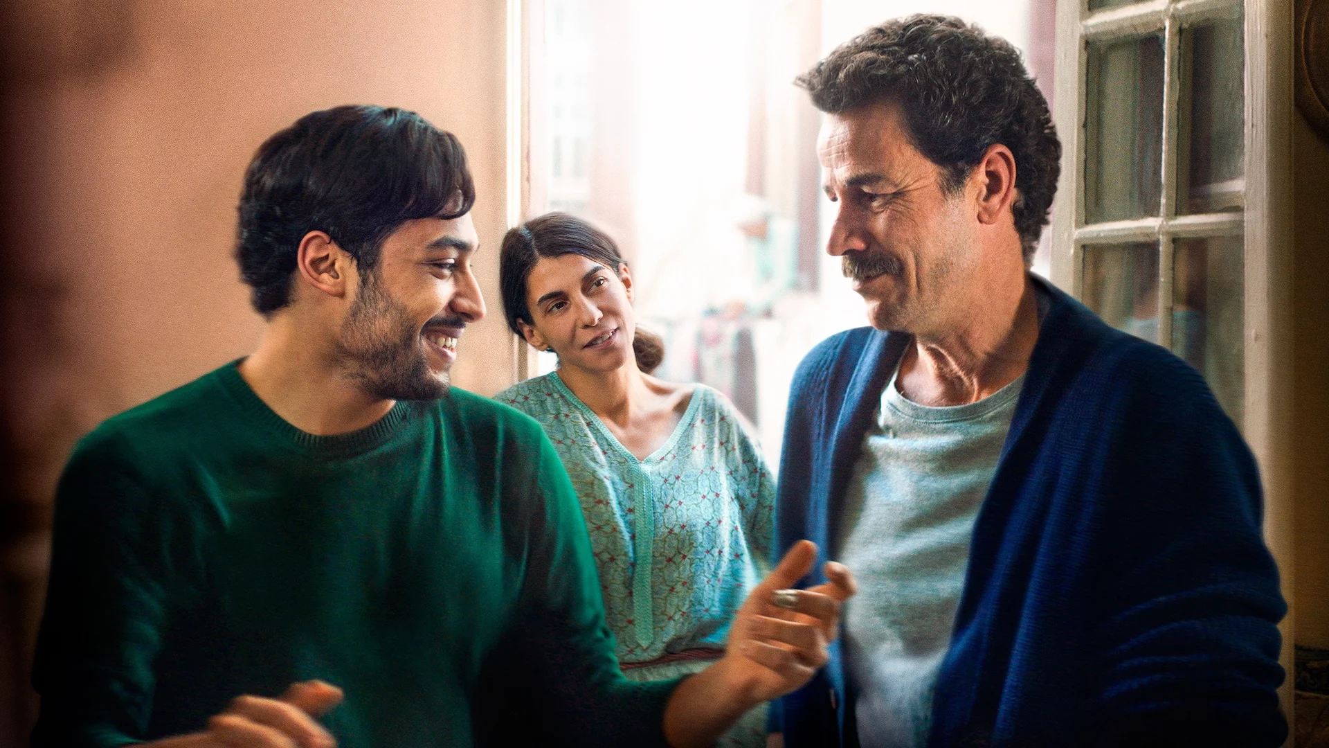 Backdrop de El caftán azul