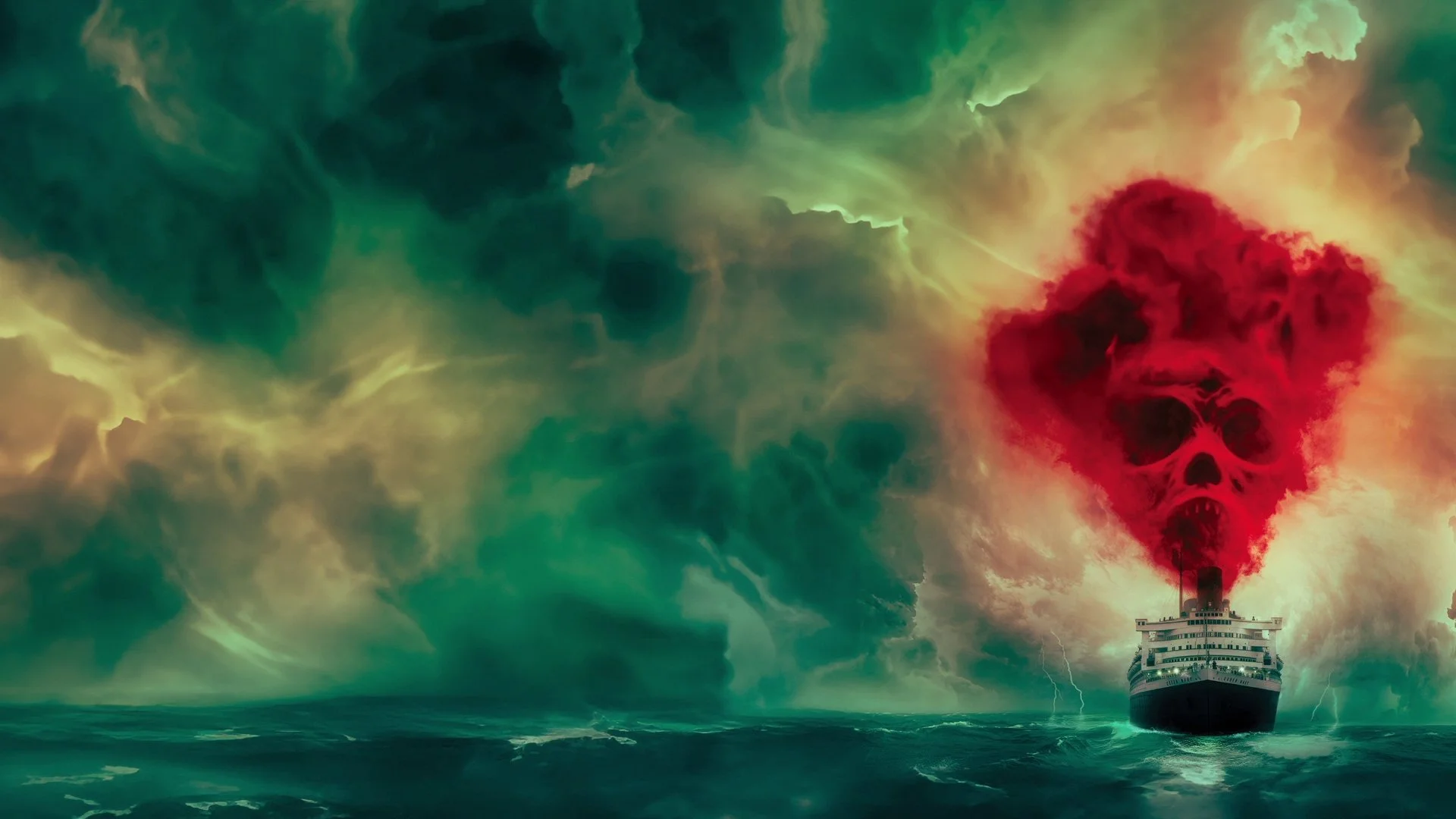 Backdrop de La Maldición del Queen Mary