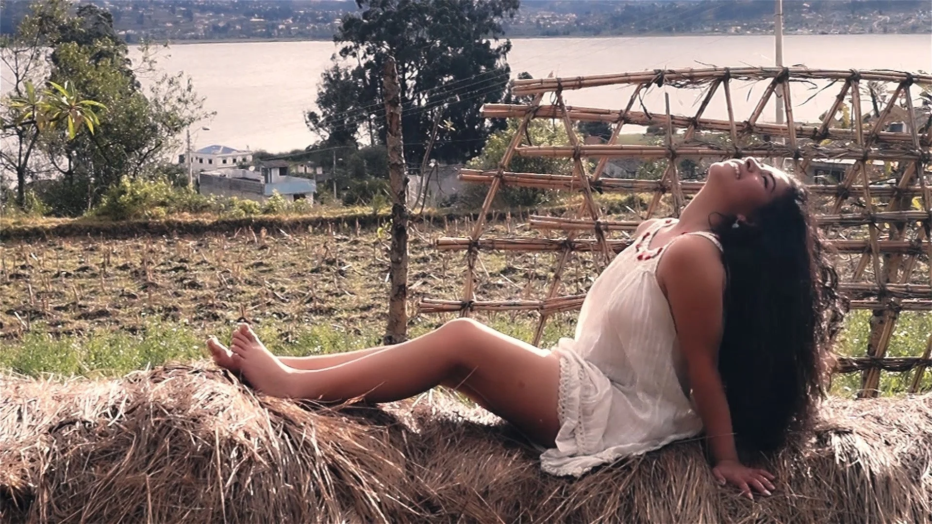 Backdrop de La chica del lago