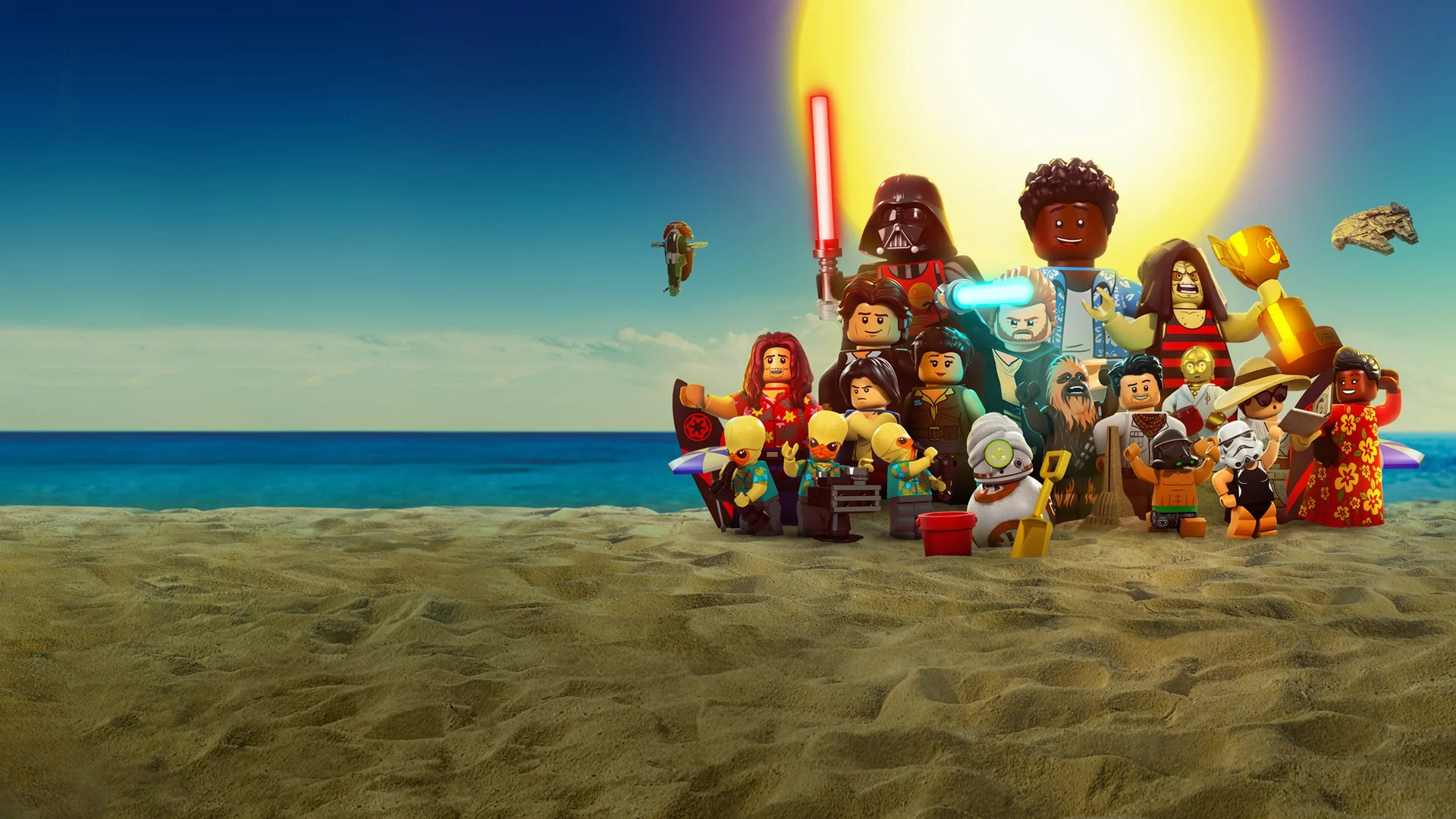 Backdrop de LEGO Star Wars Vacaciones de Verano