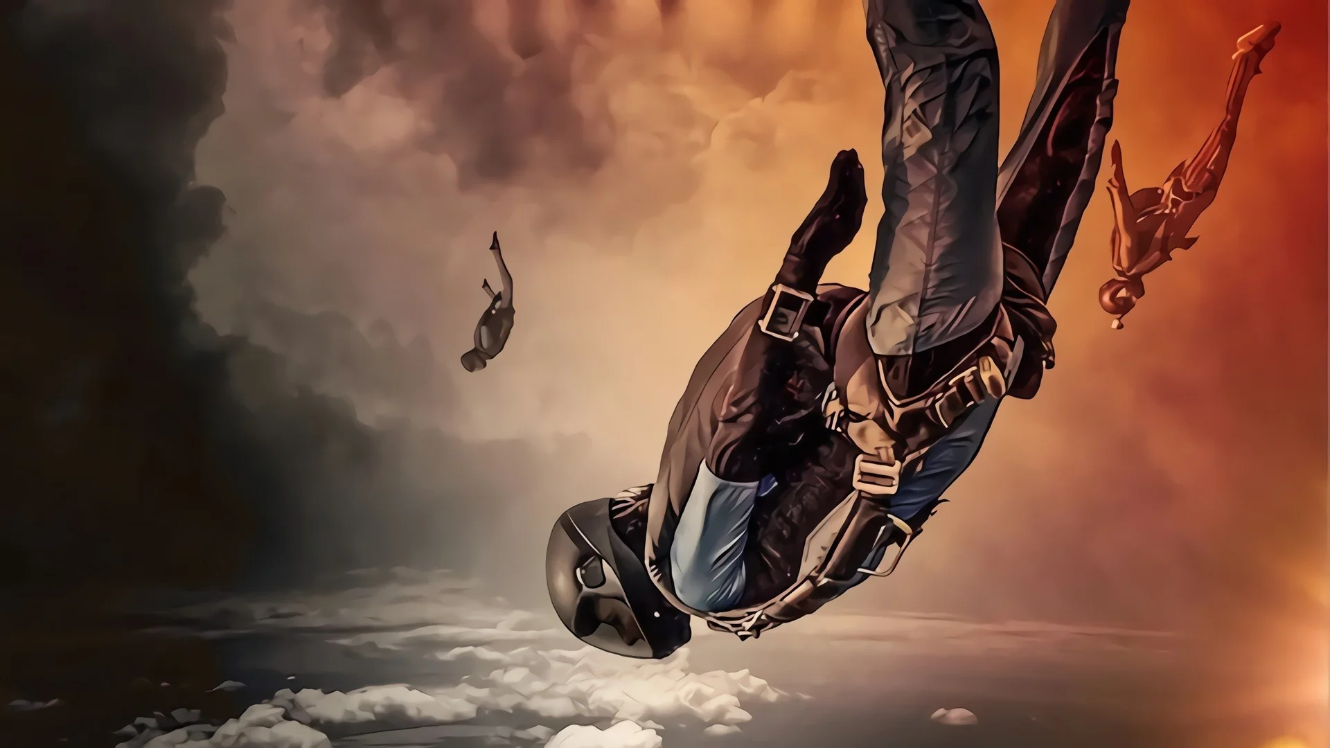 Backdrop de Hex: El salto letal