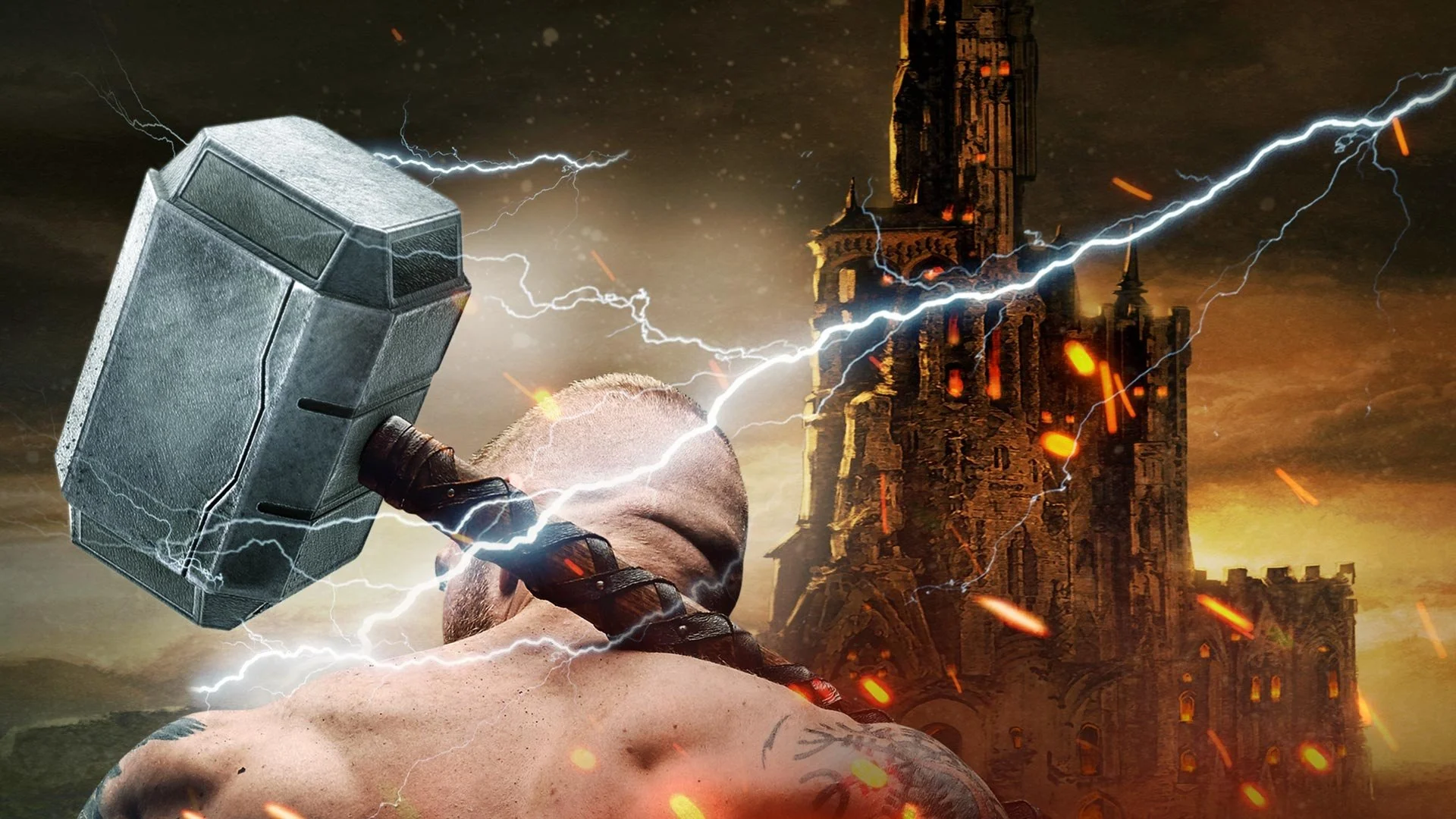 Backdrop de Thor dios del trueno