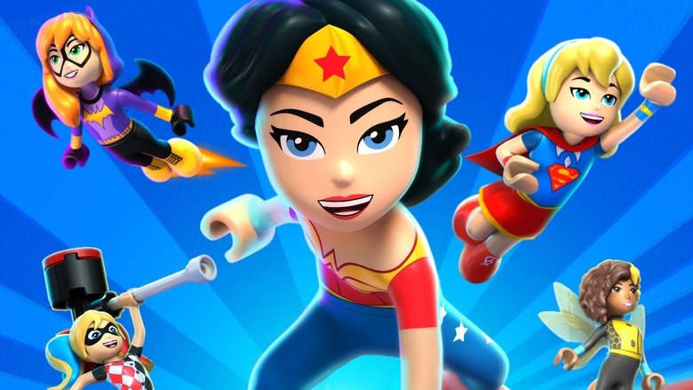 Backdrop de Lego DC Super Hero Girls: Fuga de cerebros