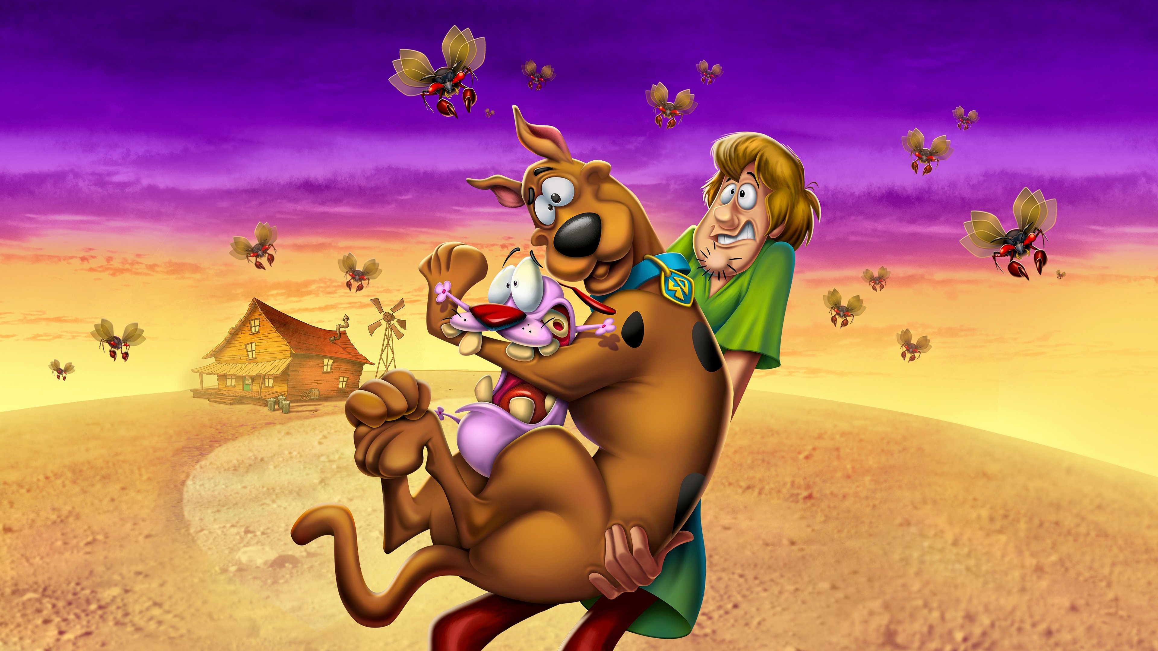 Backdrop de De la nada: ¡Scooby-Doo! Conoce a Coraje, el Perro Cobarde