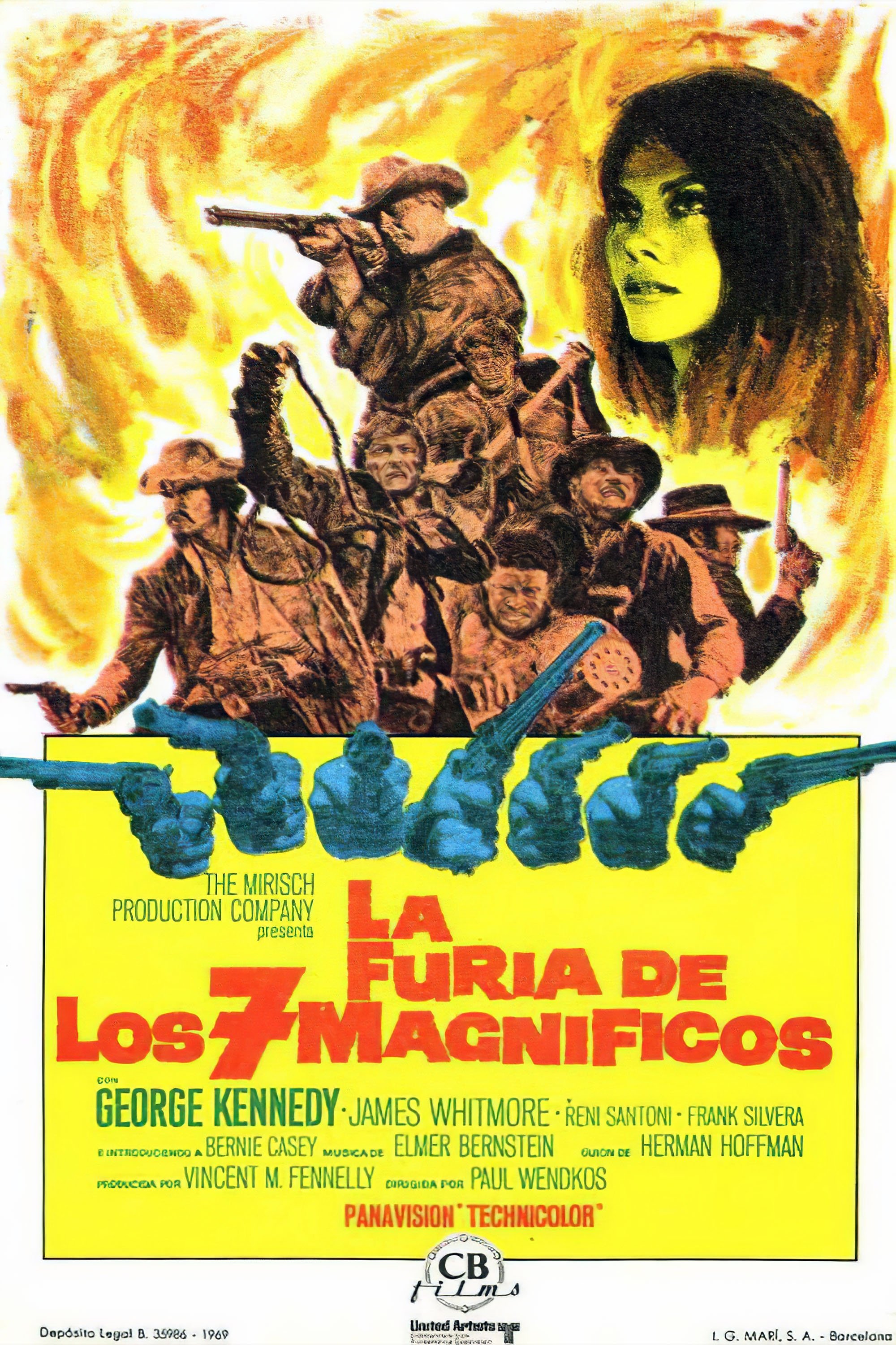 Poster de Vuelven los siete magníficos