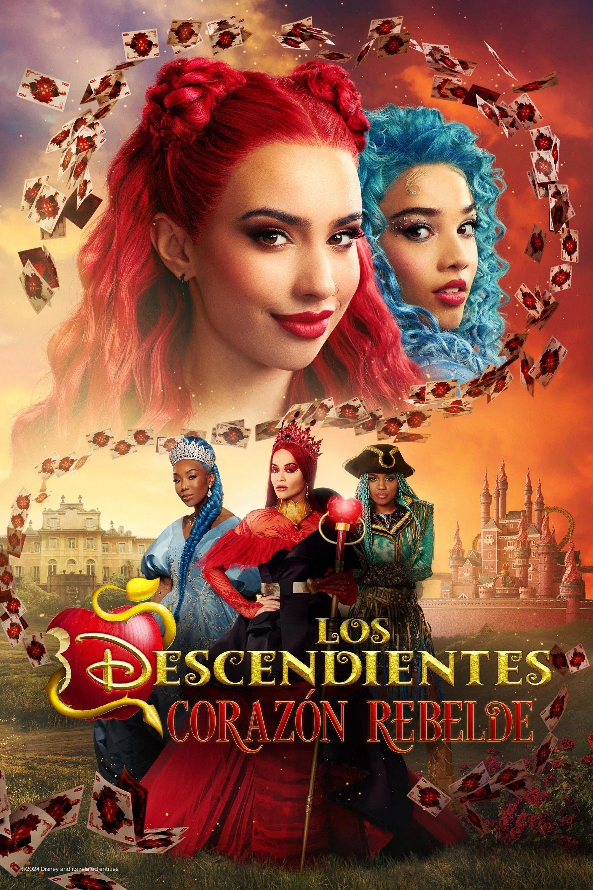Poster de Descendientes: el ascenso de Red