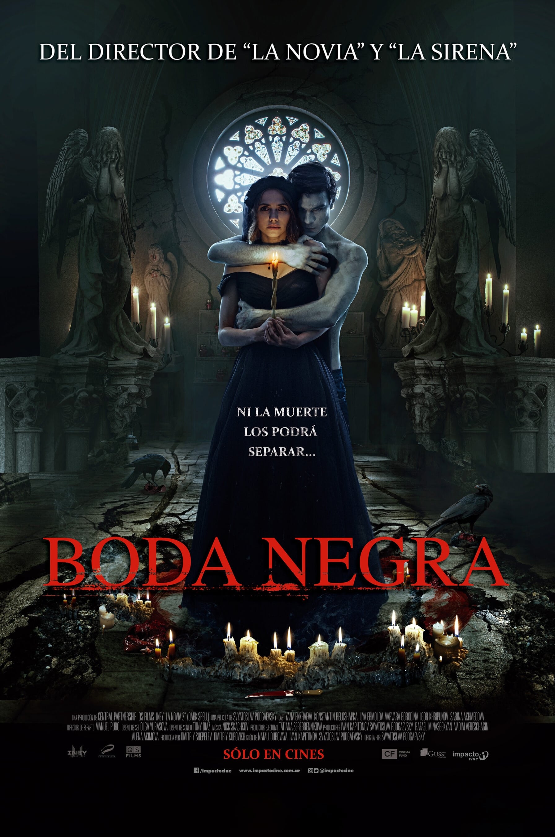 Poster de Boda Negra