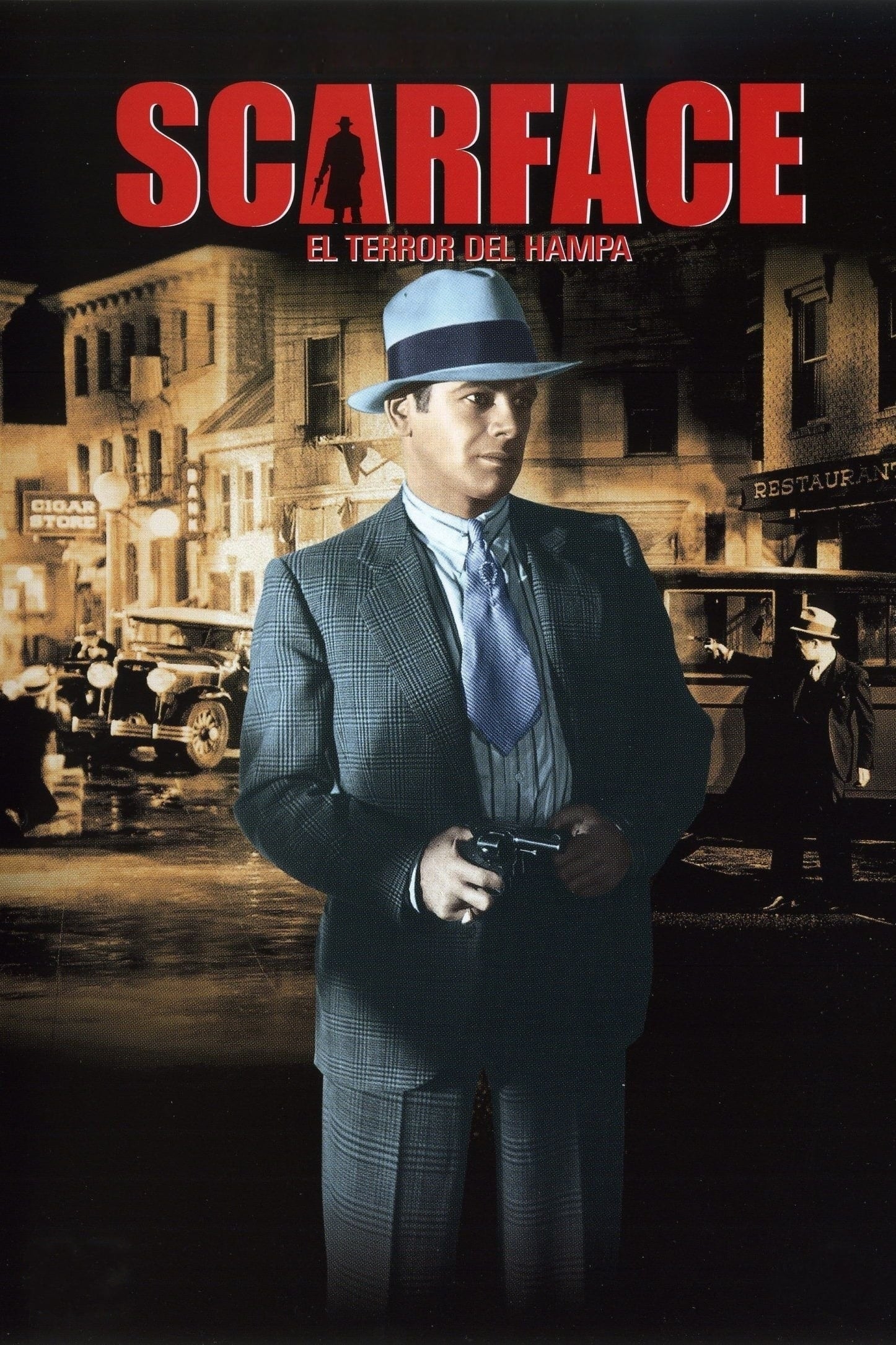 Poster de Scarface, el terror del Hampa
