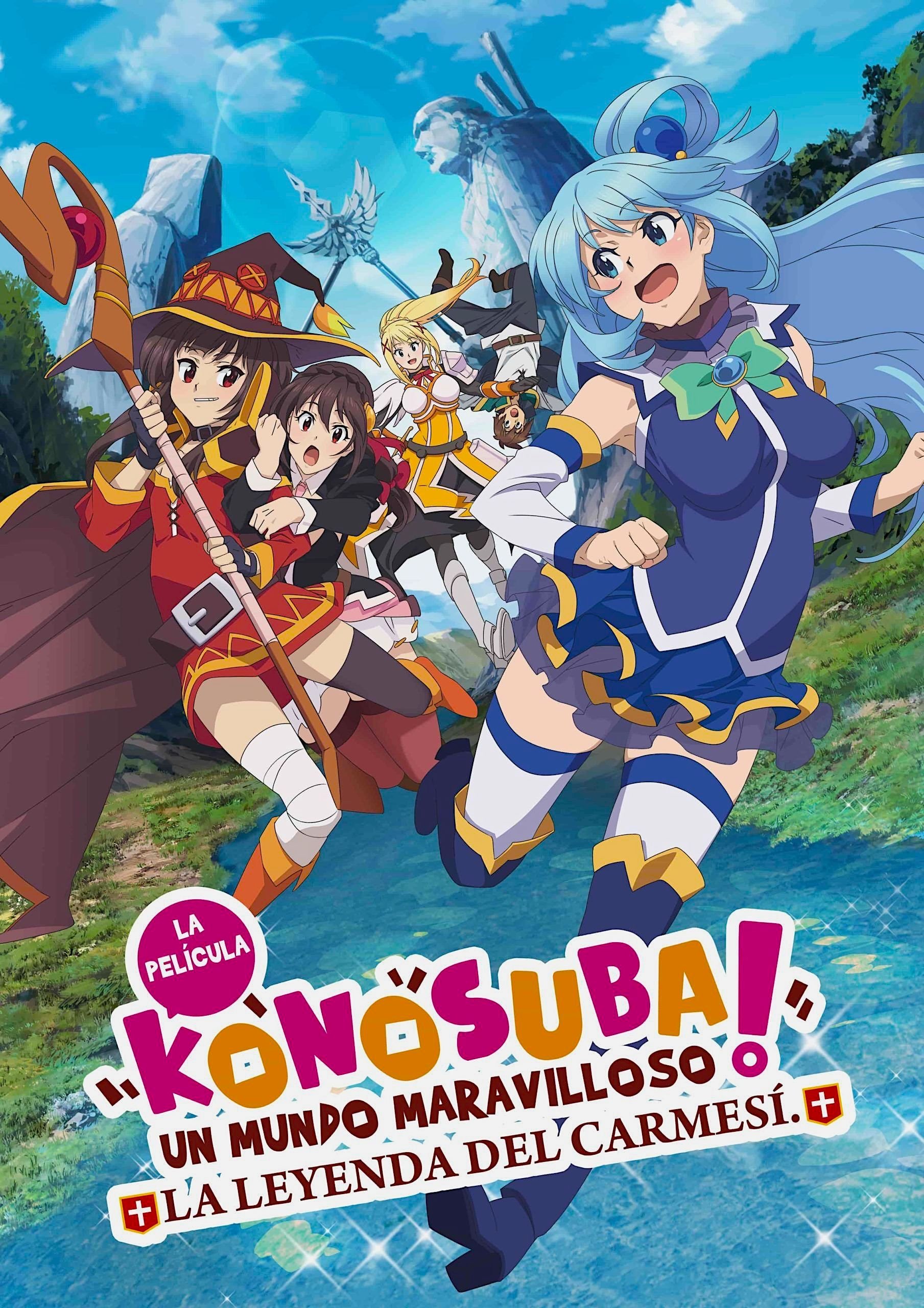 Poster de KonoSuba: La Película. La Leyenda del Carmesí