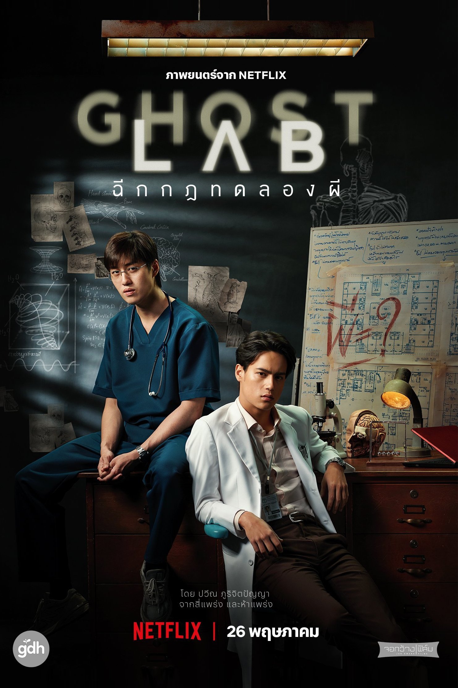Poster de El experimento fantasma
