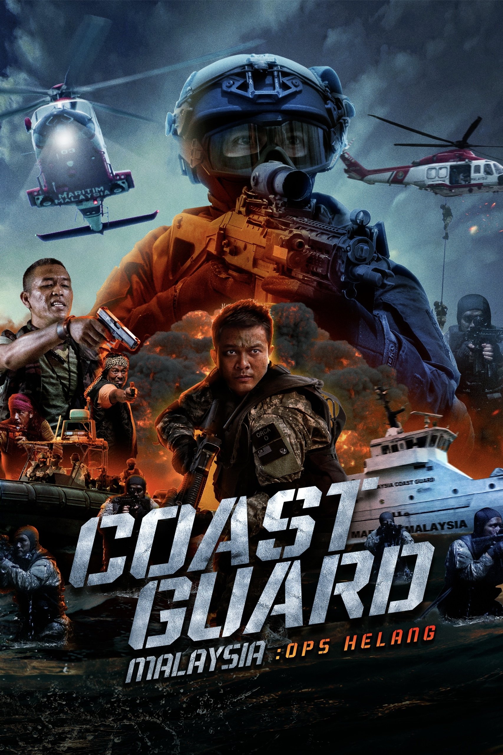 Poster de Coast Guard Malaysia: Ops Helang