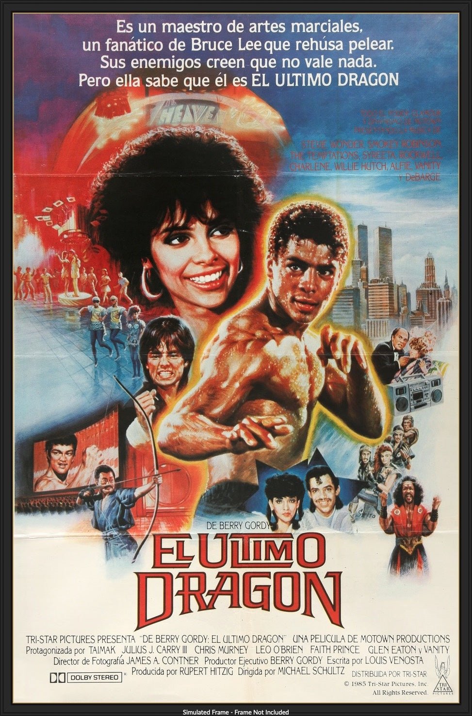 Poster de El último dragón