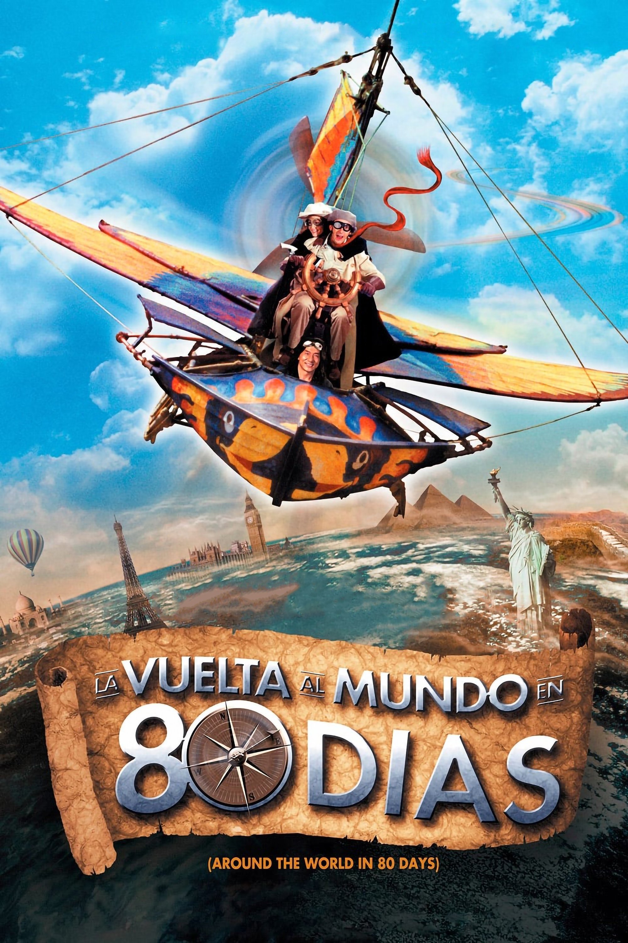 Poster de La Vuelta al Mundo en 80 Días