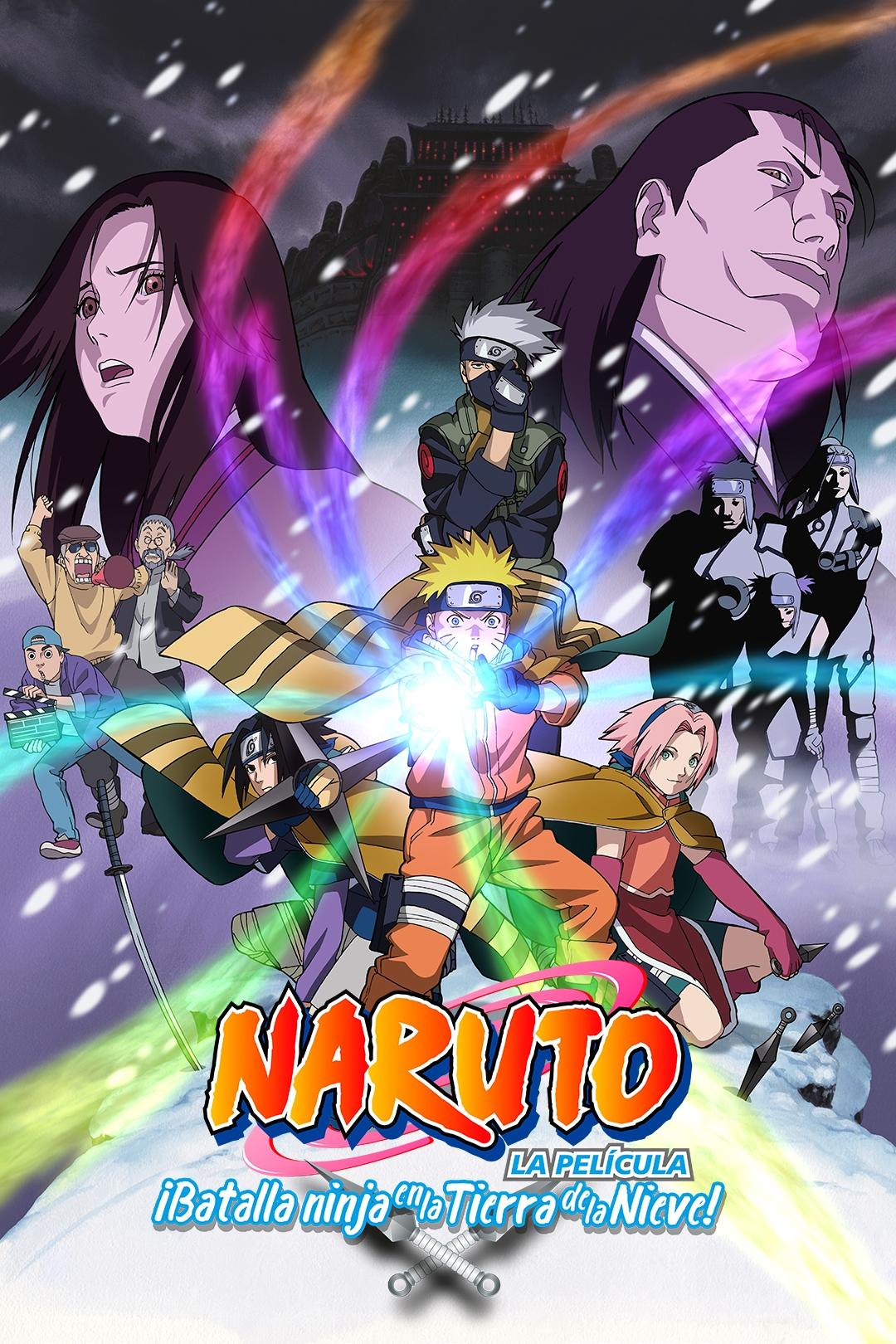 Poster de Naruto la Película: ¡El Rescate de la Princesa de la Nieve!