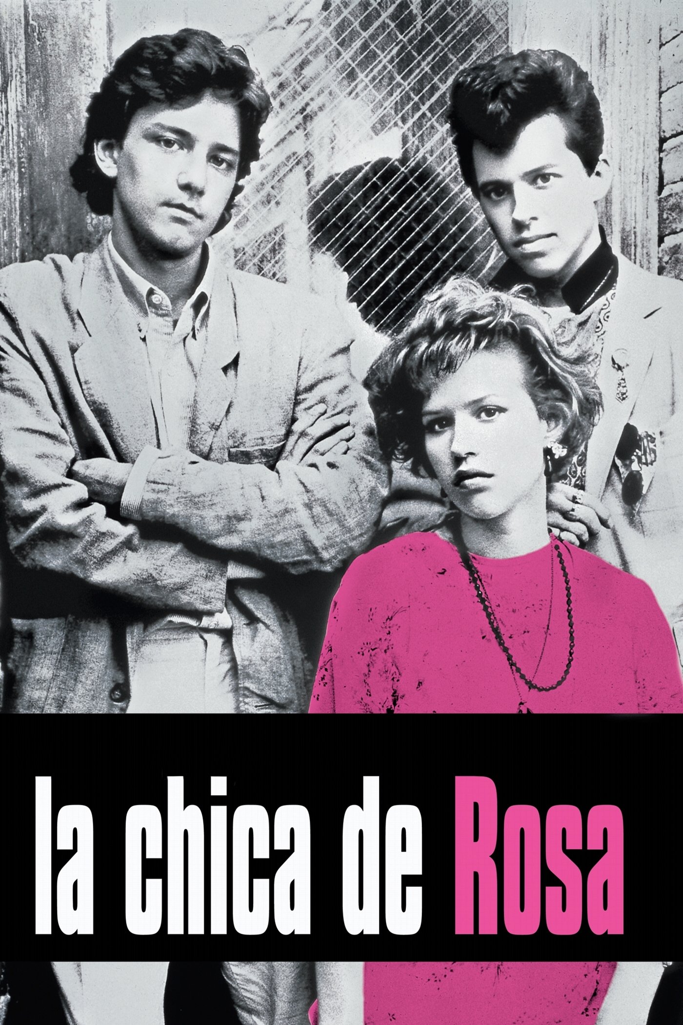 Poster de La chica de rosa