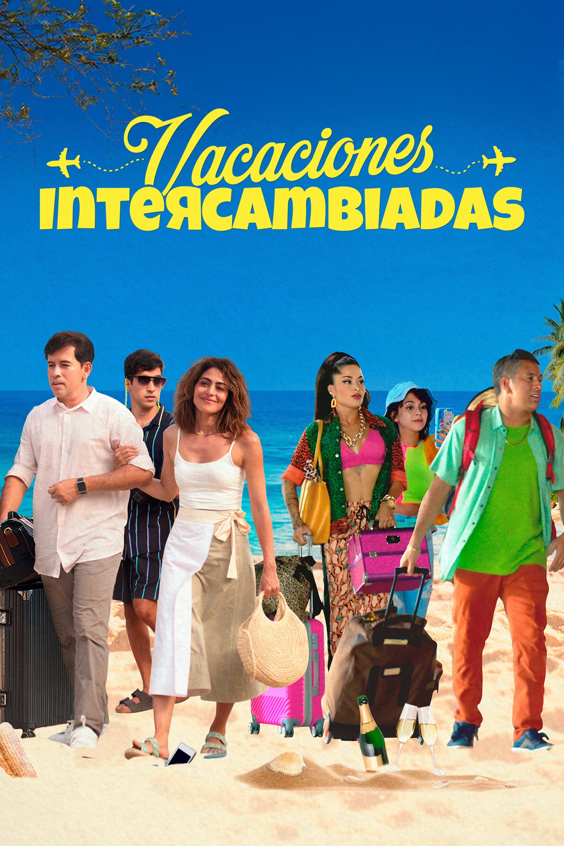 Poster de Vacaciones intercambiadas