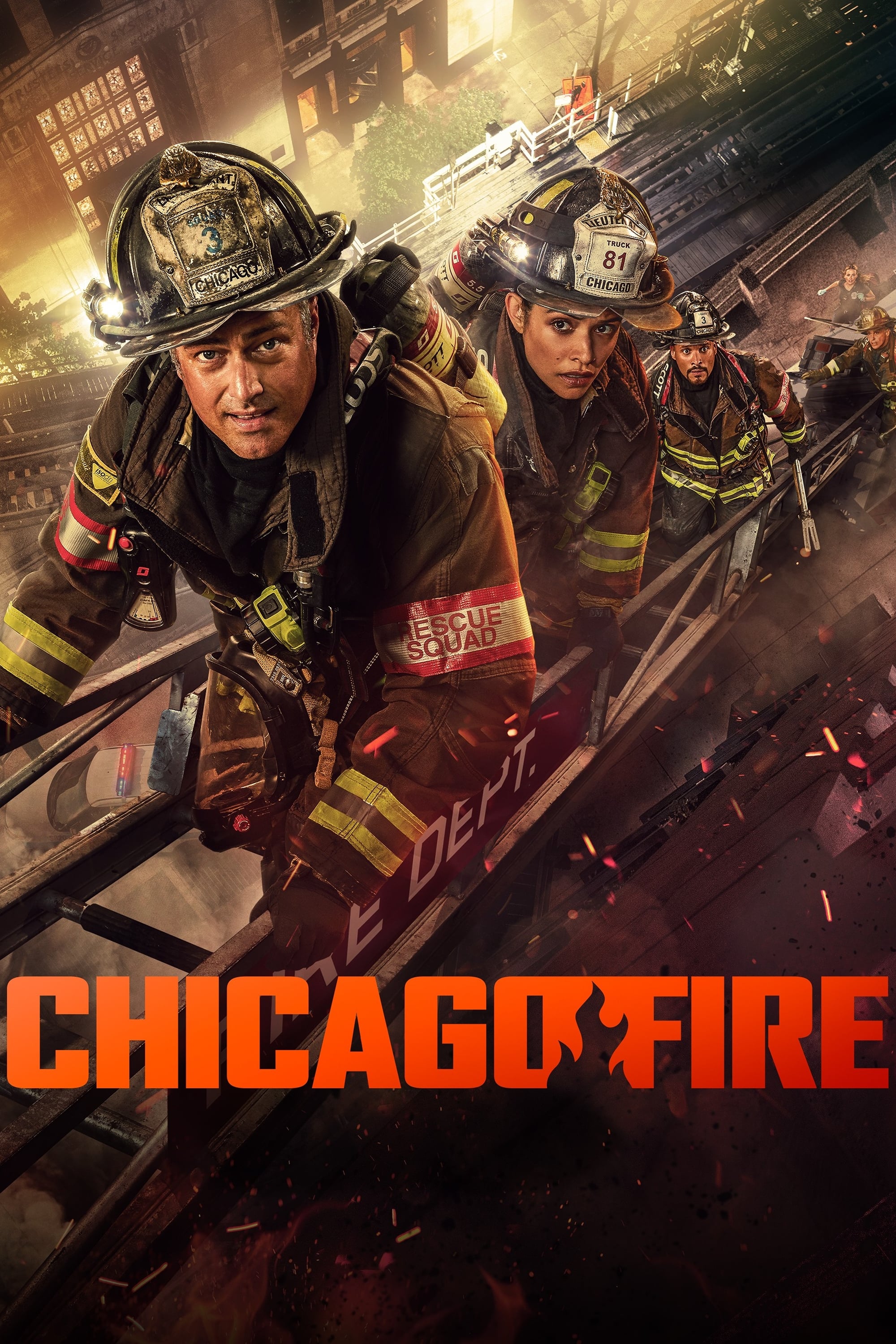 Poster de Chicago en llamas