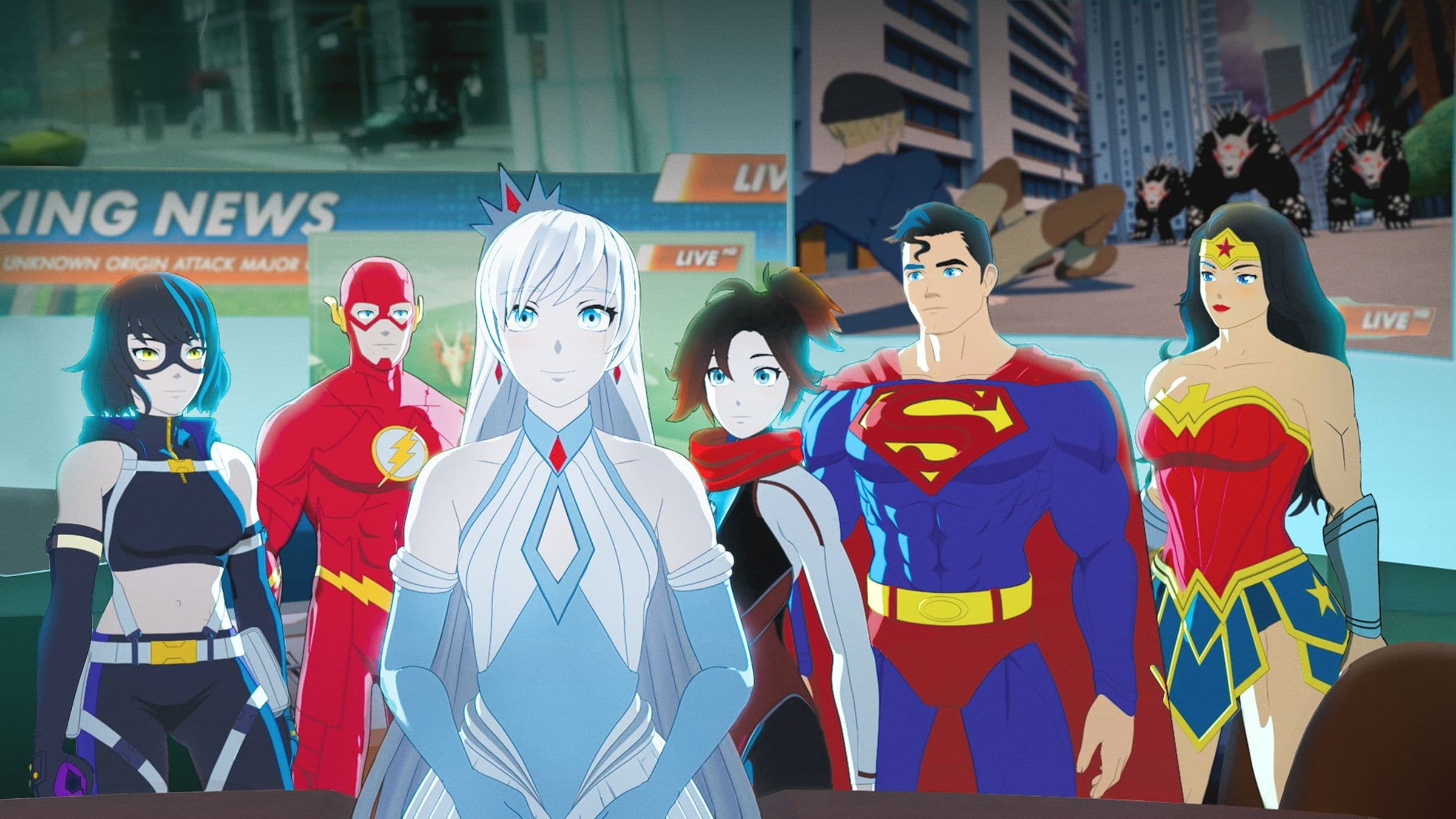 Liga de la Justicia x RWBY: Superhéroes y Cazadores: Parte 2